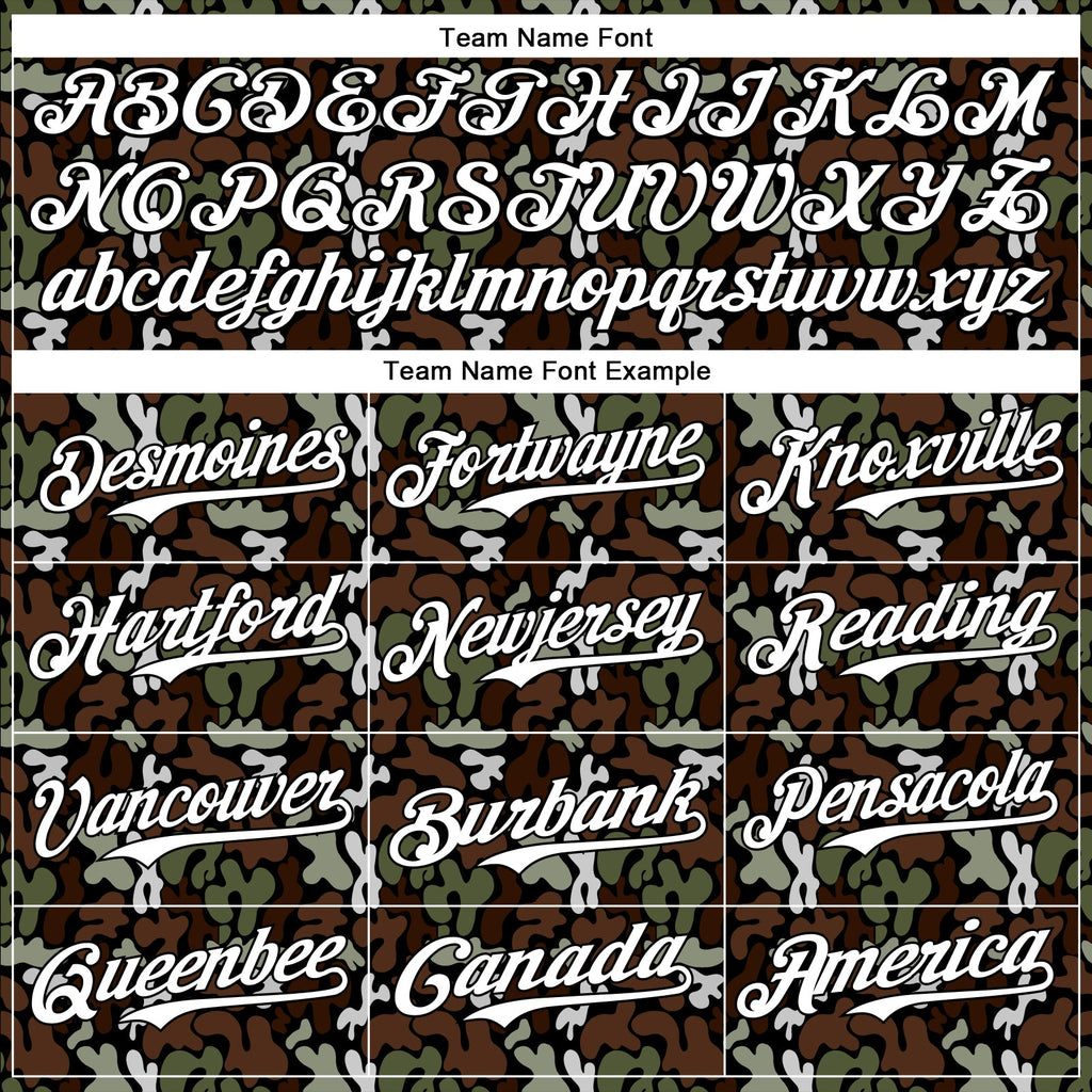 Custom Black White 3D Pattern Design Abstract Spots Authentic Baseball Jersey