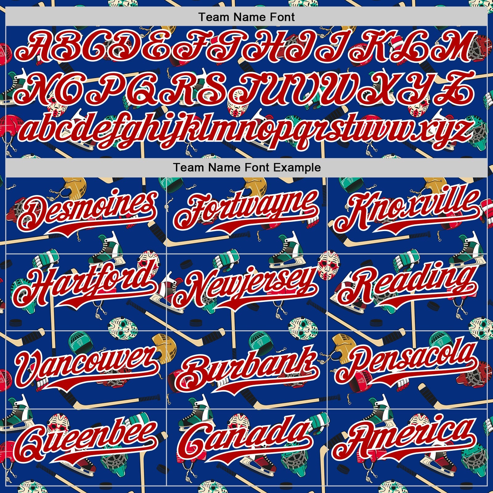 Custom Royal Red-White Comic Doodle Ballgame 3D Pattern Design Authentic Baseball Jersey