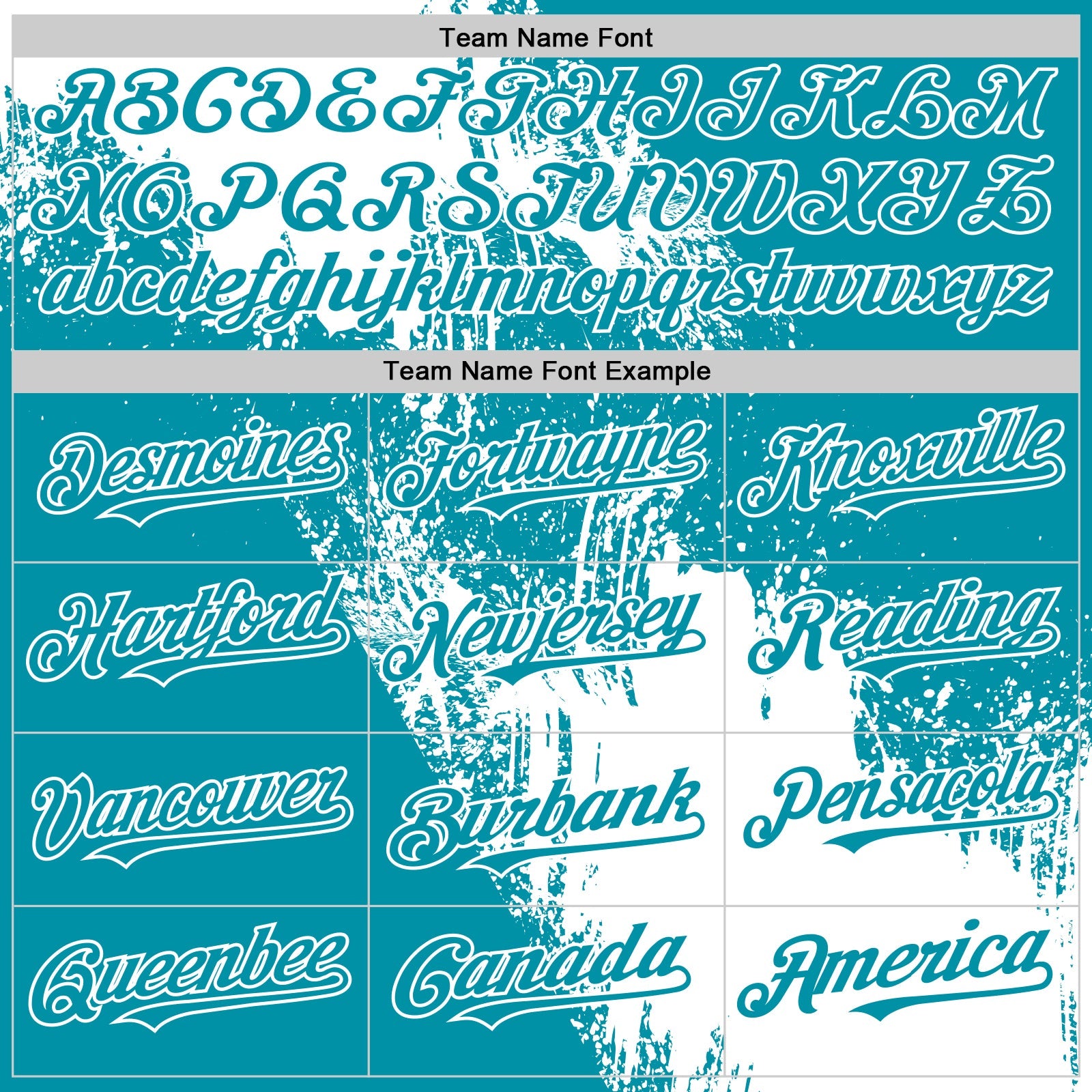 Custom White Teal 3D Pattern Design Abstract Brush Stroke Authentic Baseball Jersey