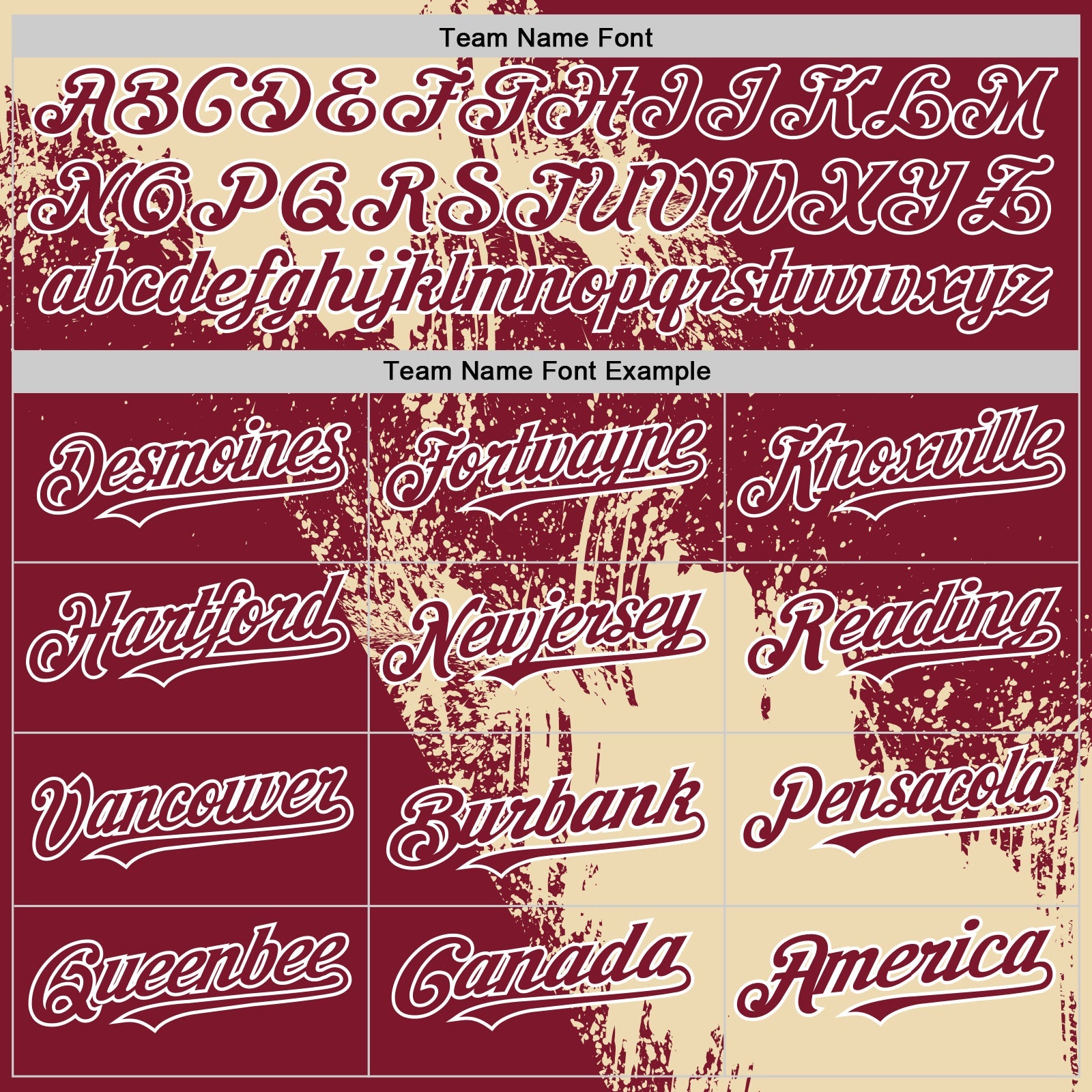 Custom Cream Crimson-White 3D Pattern Design Abstract Brush Stroke Authentic Baseball Jersey