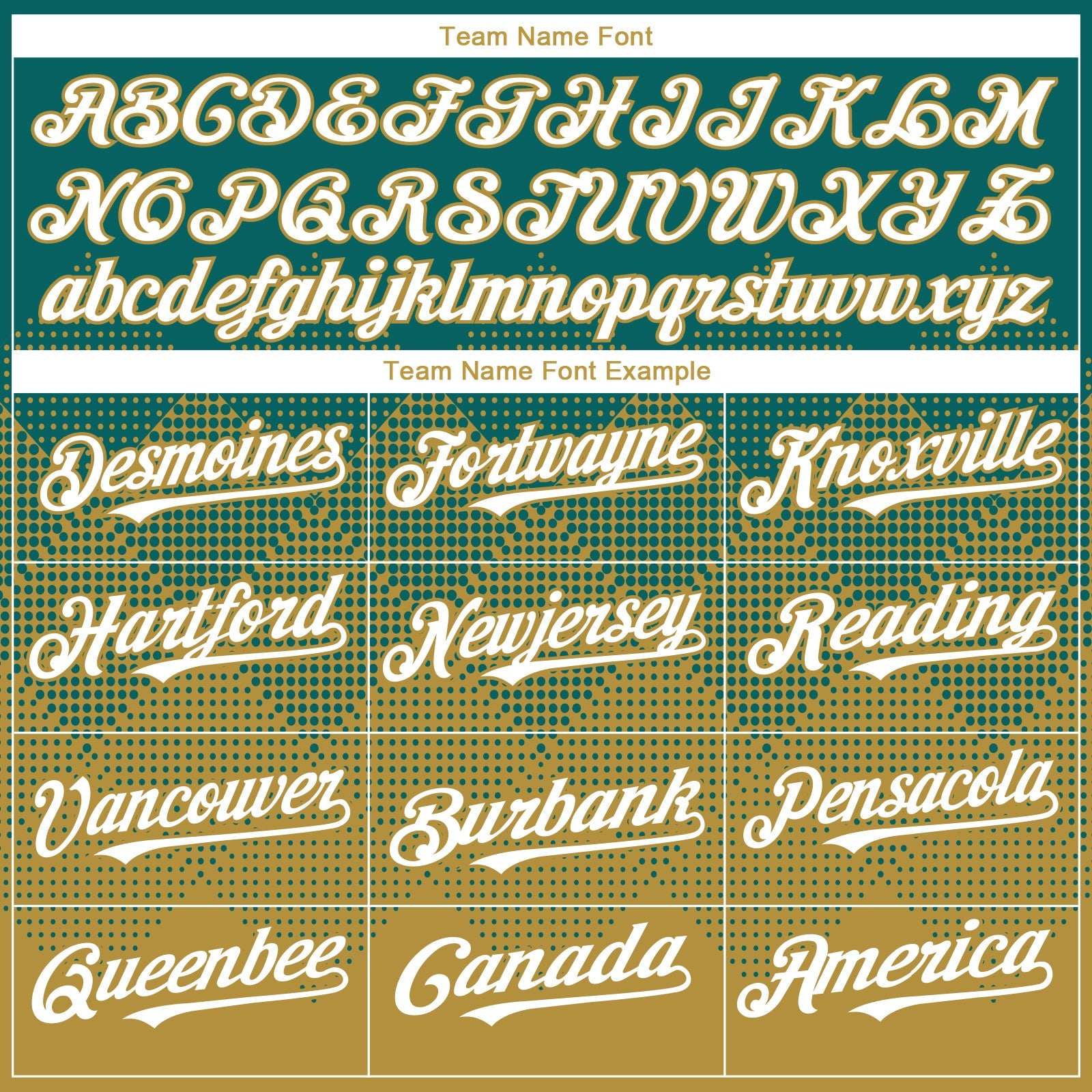 Custom Teal White-Old Gold 3D Gradient Square Shape Authentic Baseball Jersey
