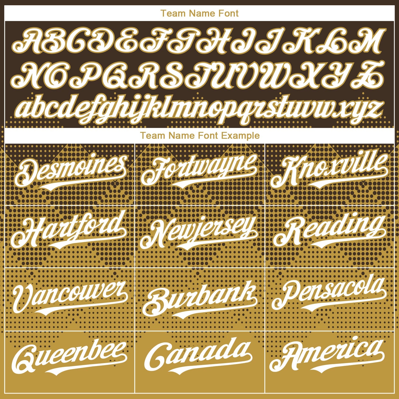 Custom Brown White-Old Gold 3D Gradient Square Shape Authentic Baseball Jersey
