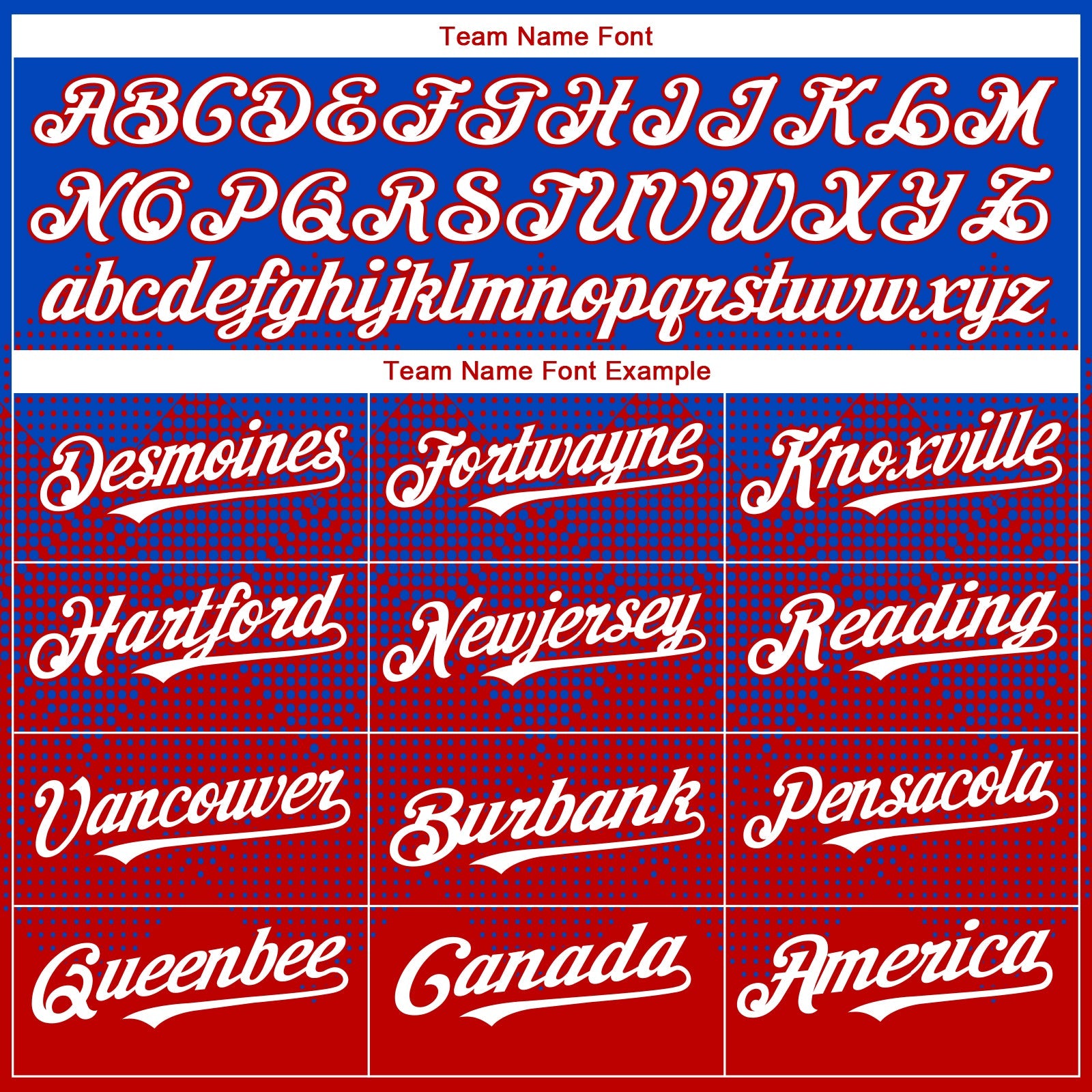 Custom Thunder Blue White-Red 3D Gradient Square Shape Authentic Baseball Jersey