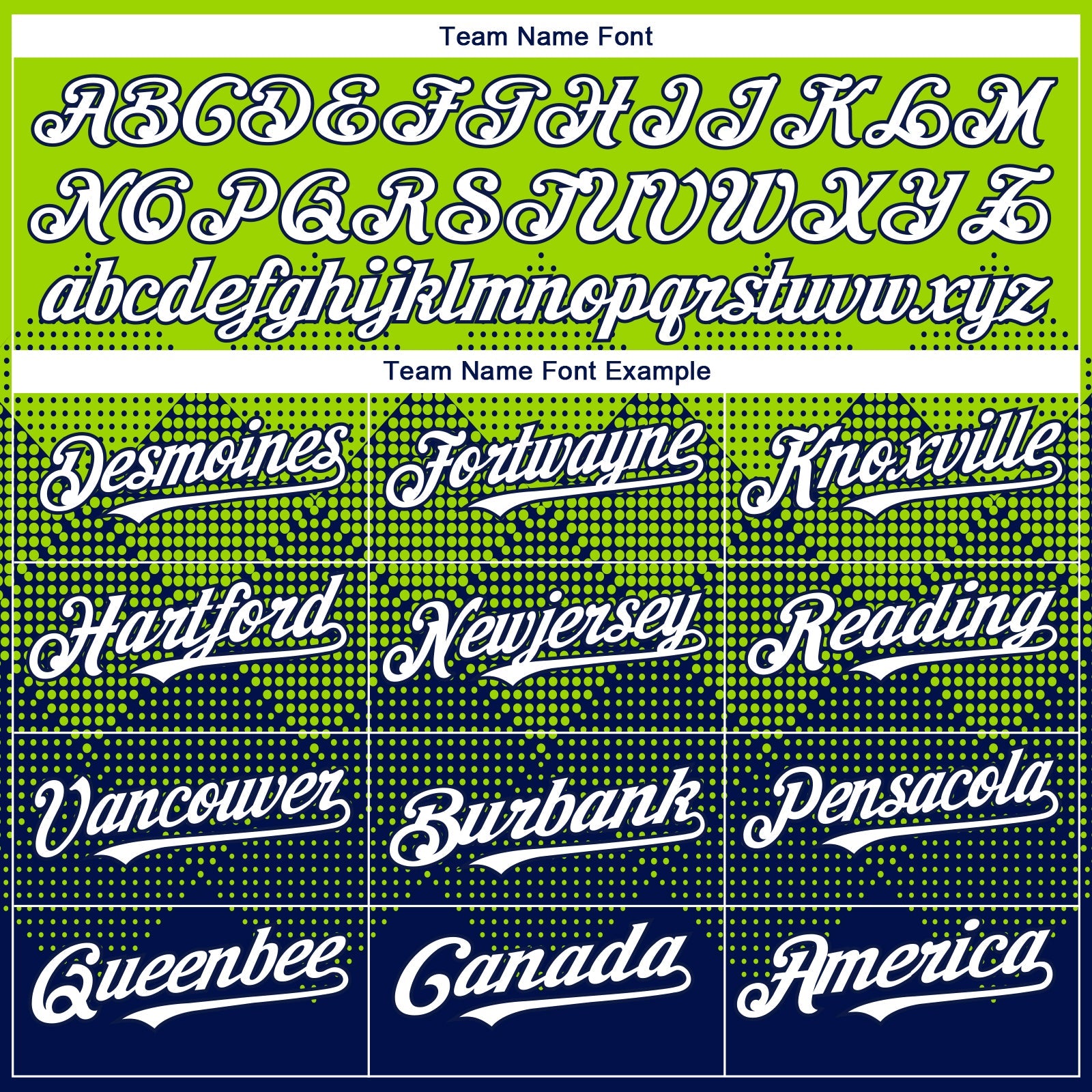 Custom Neon Green White-Navy 3D Gradient Square Shape Authentic Baseball Jersey