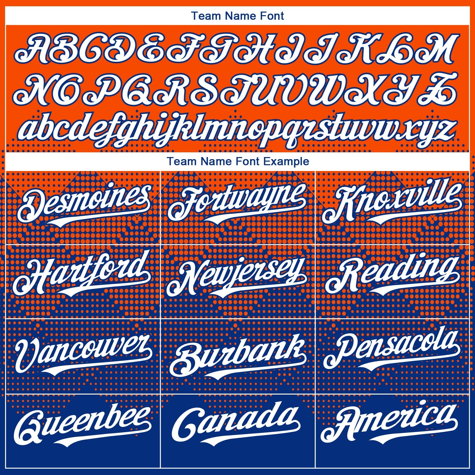Custom Orange White-Royal 3D Gradient Square Shape Authentic Baseball Jersey