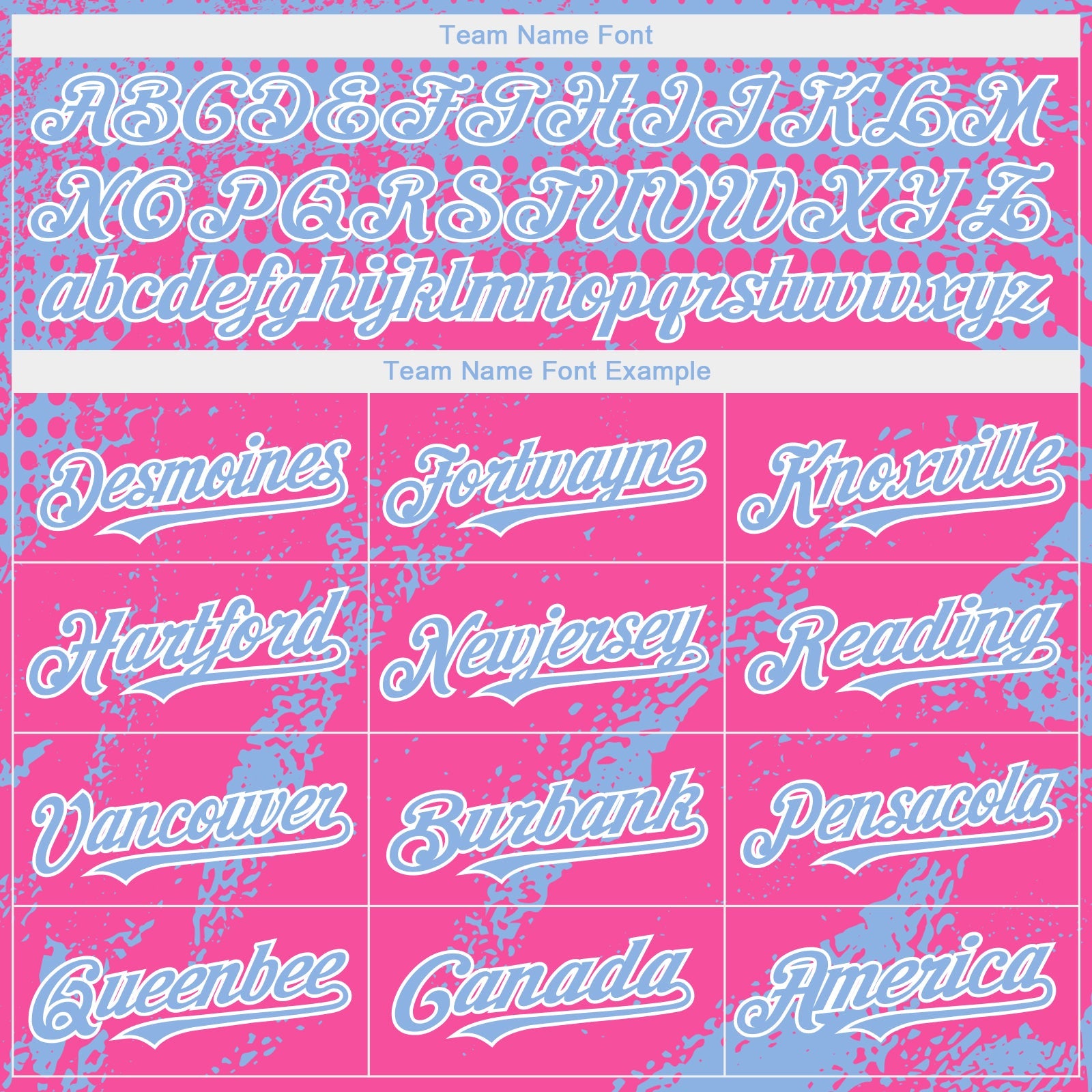 Custom Light Blue Pink-White Splash Grunge Fragment Authentic Baseball Jersey