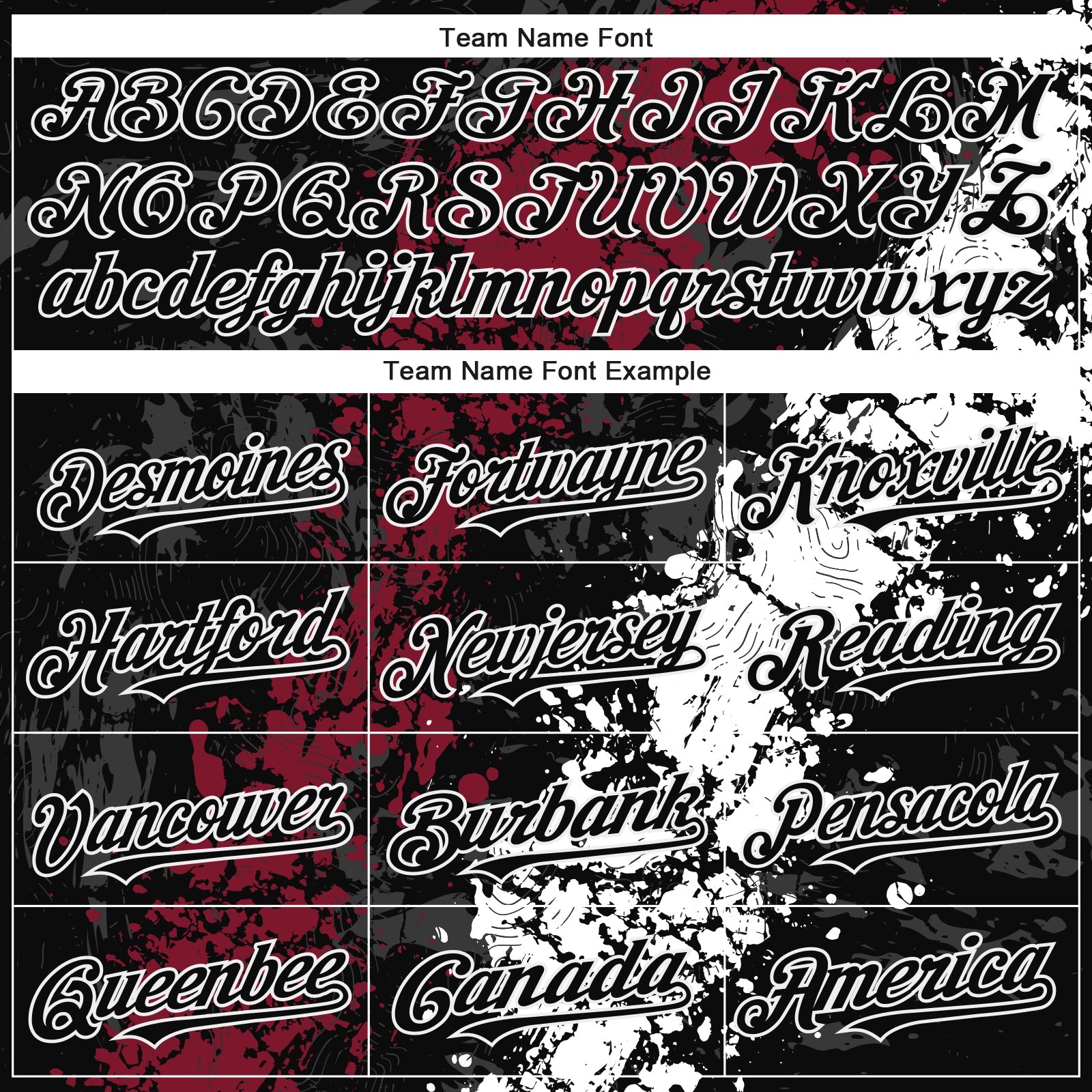 Custom Black Crimson-White Splash Authentic Baseball Jersey
