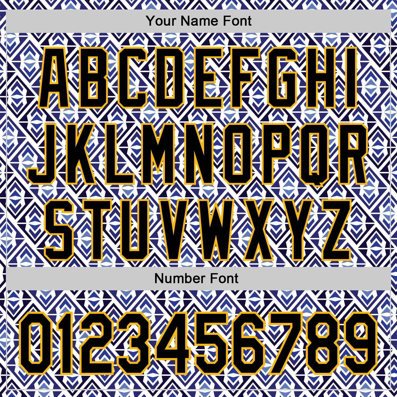 Custom White Black Royal-Gold 3D Pattern Design Rave Party Monogram Geometric Shape Authentic Baseball Jersey