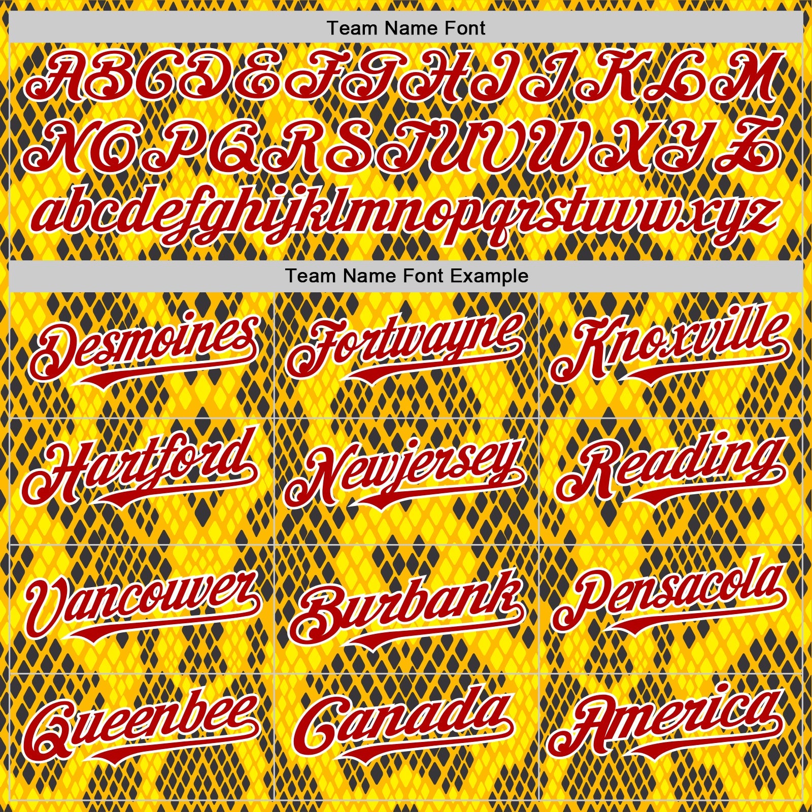 Custom Yellow Red Black-White 3D Pattern Design Rave Party Animal Snake Python Print Authentic Baseball Jersey