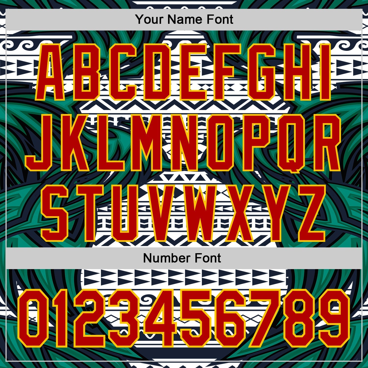 Custom White Red Blue Green-Yellow 3D Pattern Design Burner Costumes Tribal Authentic Baseball Jersey