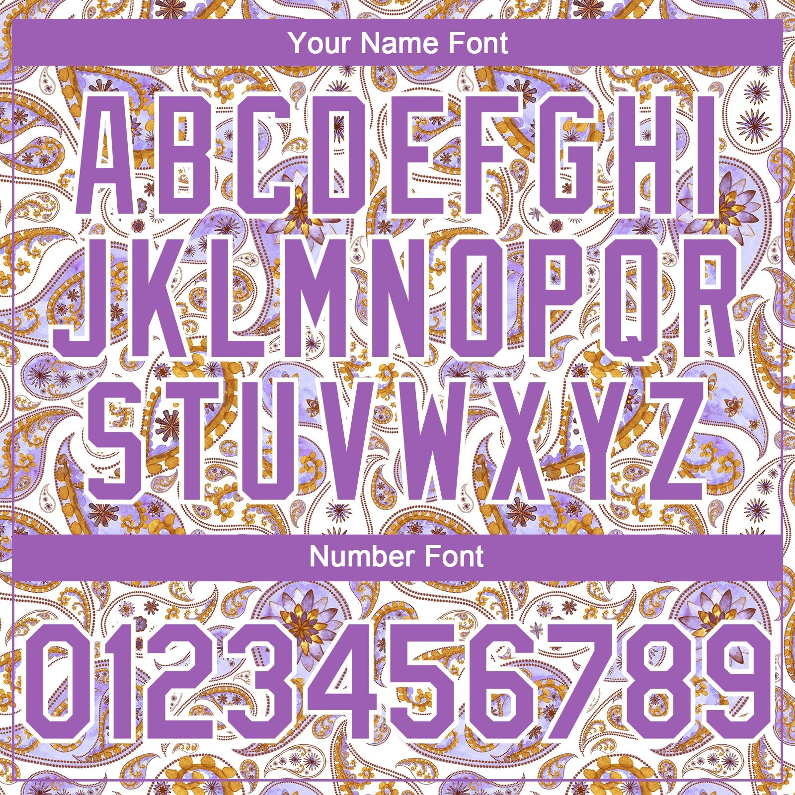 Custom White Medium Purple Rave Party Ethnic Paisley Bandana Authentic Baseball Jersey