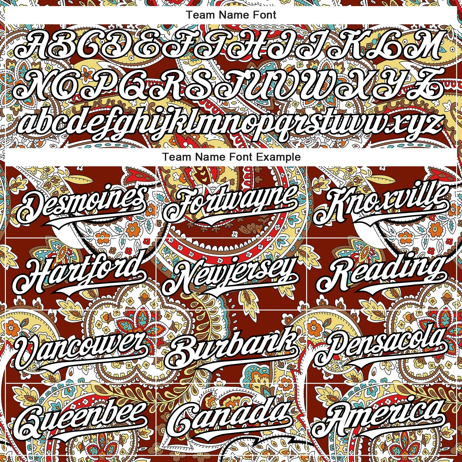 Custom Brown White-Black Rave Party Ethnic Paisley Bandana Authentic Baseball Jersey