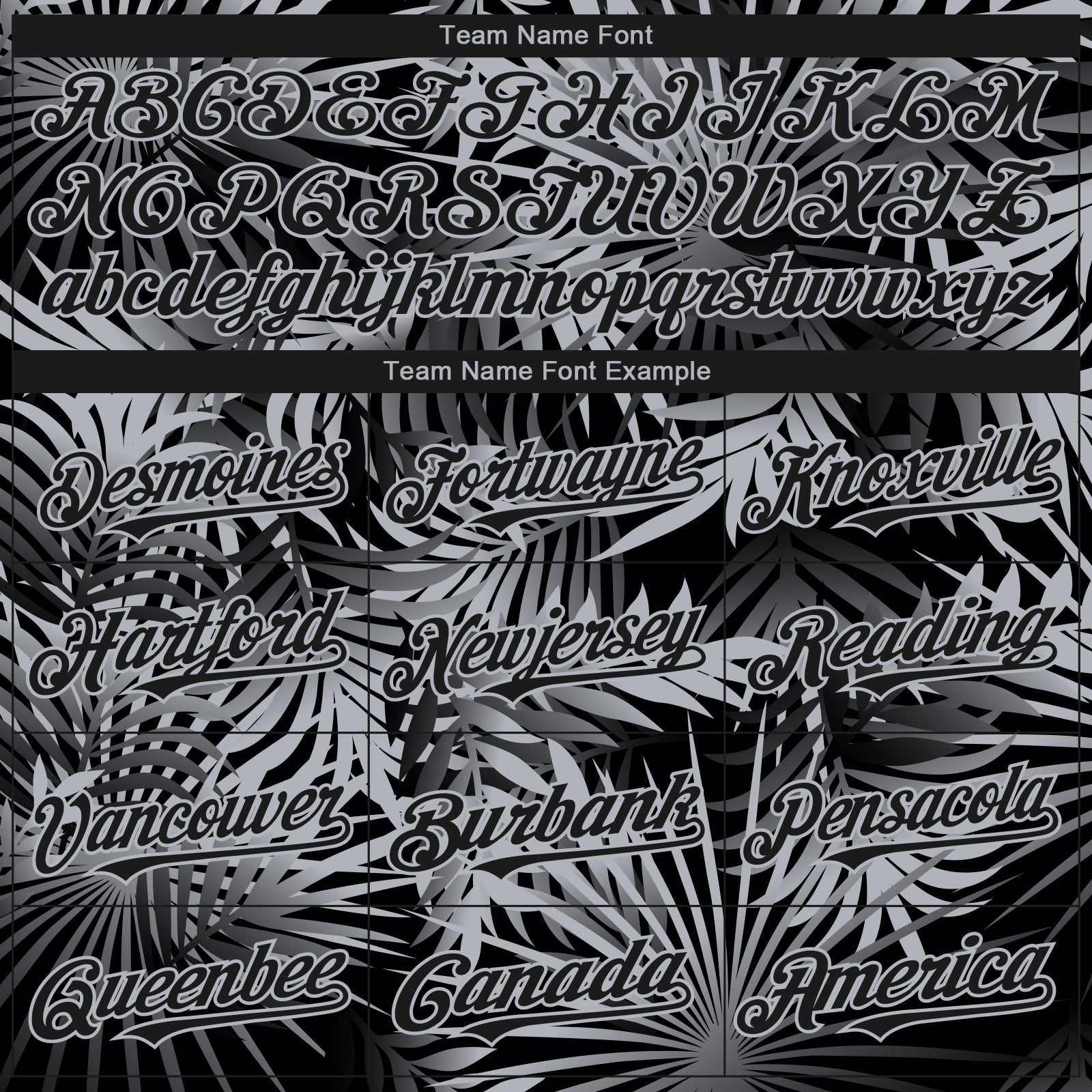 Custom Black Gray-White Hawaii Palm Leaves Authentic Baseball Jersey