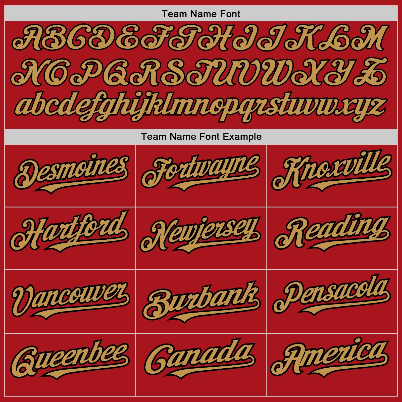 Custom Red Old Gold-Black 3 Colors Arm Shapes Authentic Baseball Jersey