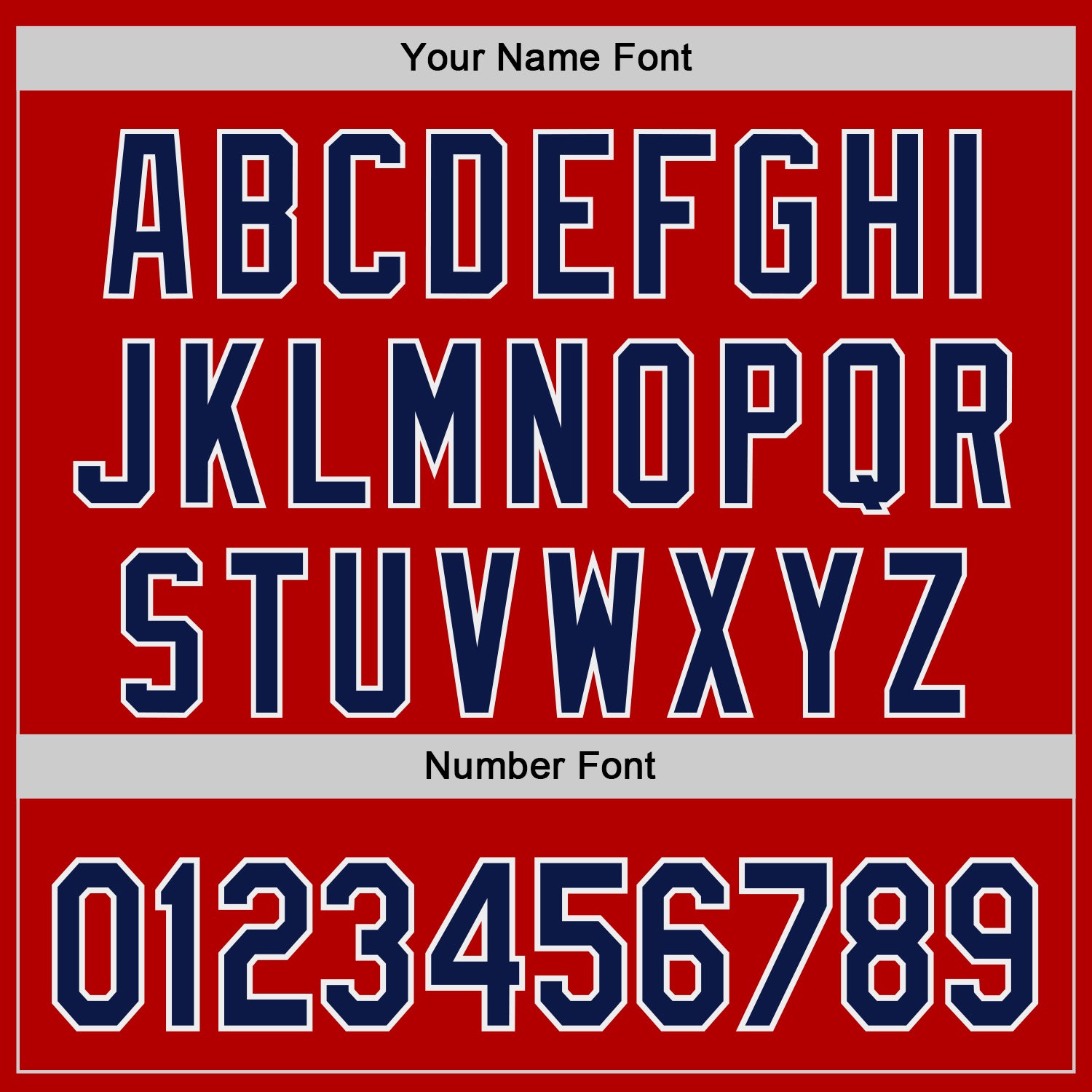 Custom Red Navy-White Authentic Baseball Jersey