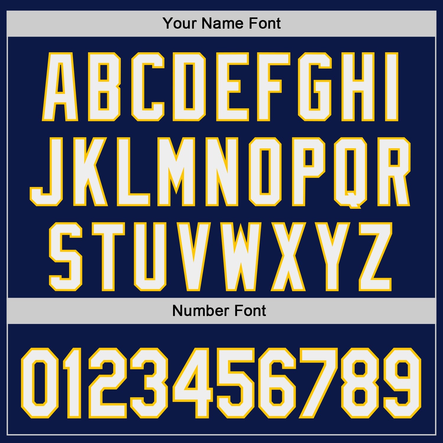 Custom Navy White-Yellow Authentic Baseball Jersey