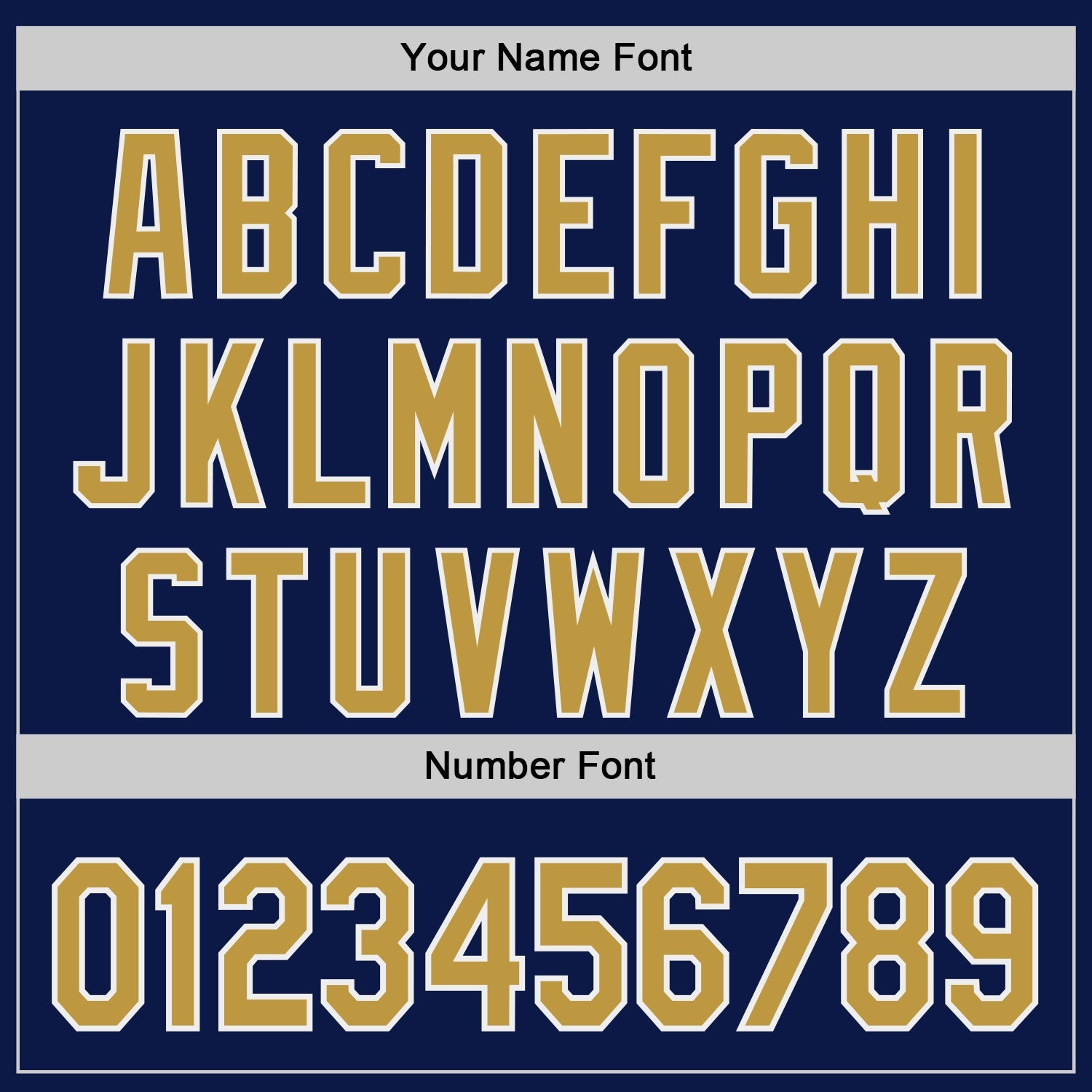 Custom Navy Old Gold-White Authentic Baseball Jersey