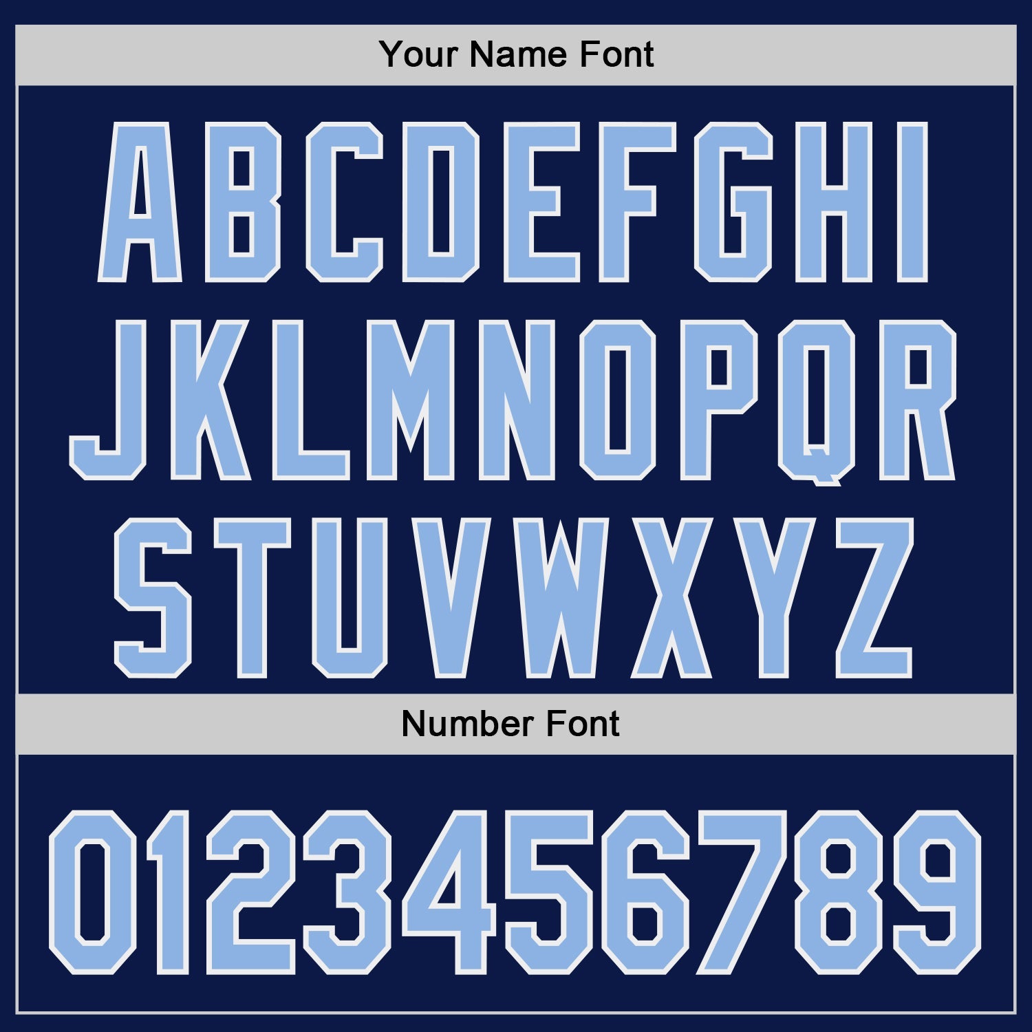 Custom Navy Light Blue-White Authentic Baseball Jersey