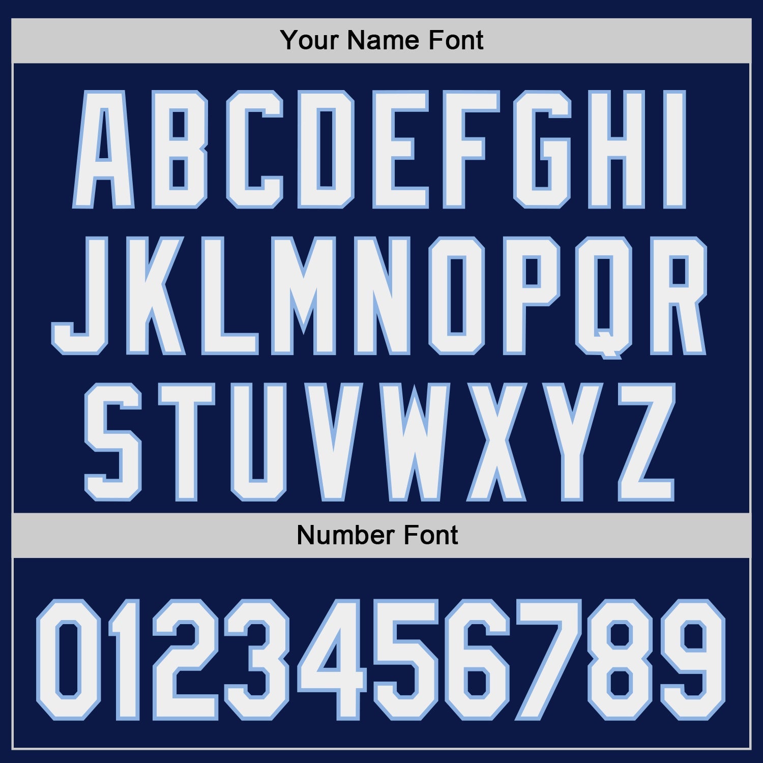 Custom Navy White-Light Blue Authentic Baseball Jersey