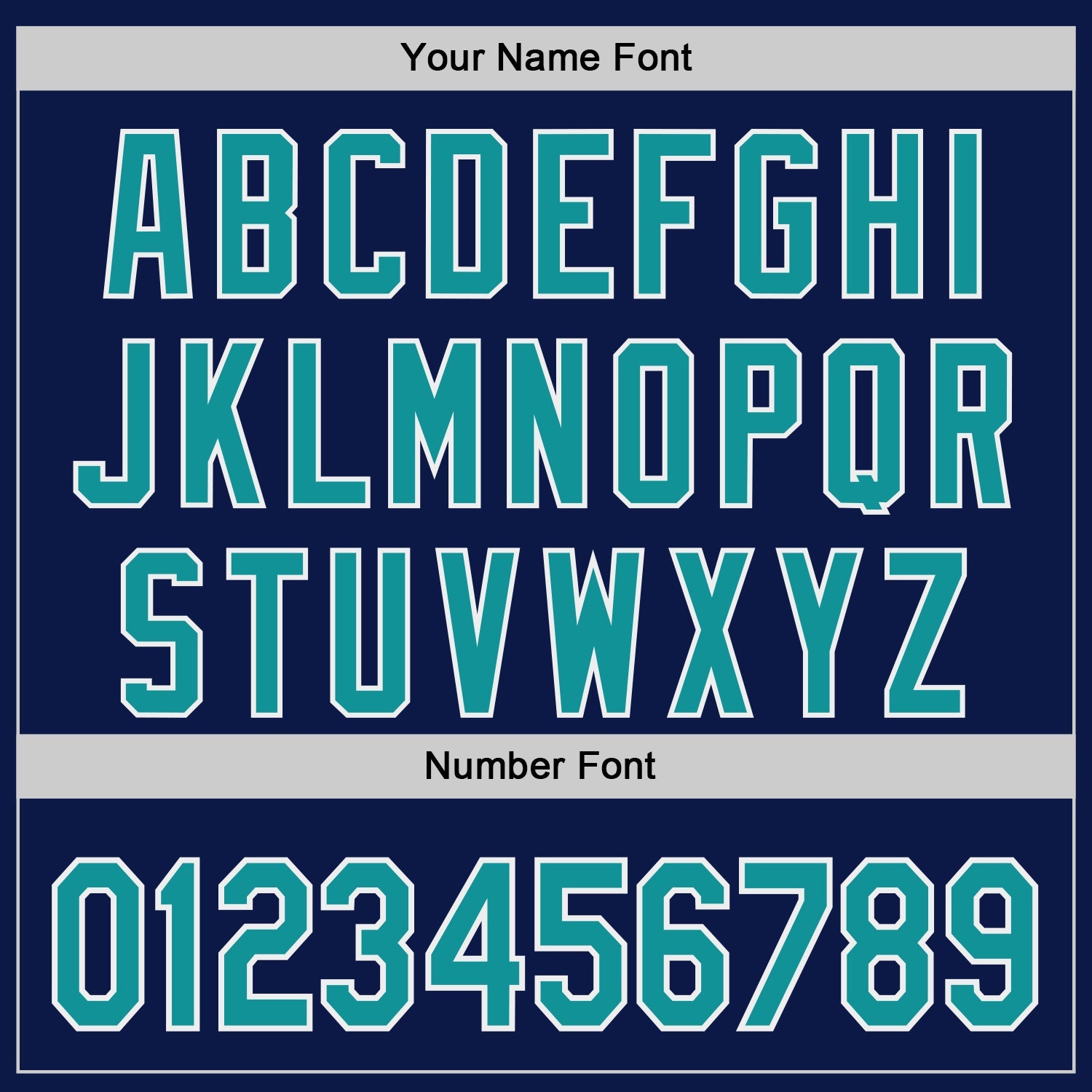 Custom Navy Teal-White Authentic Baseball Jersey