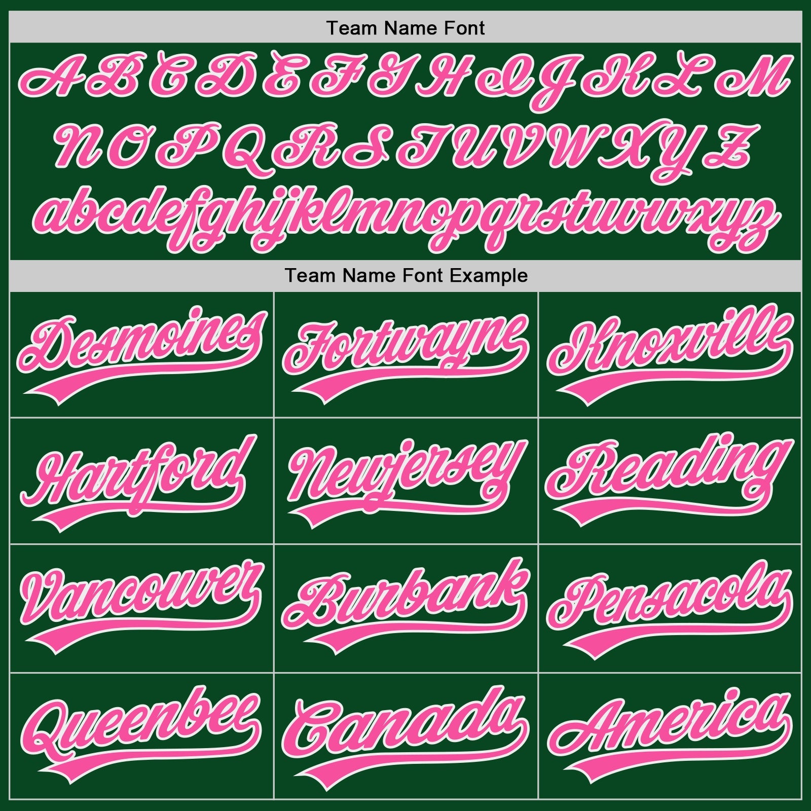 Custom Green Pink-White Authentic Baseball Jersey
