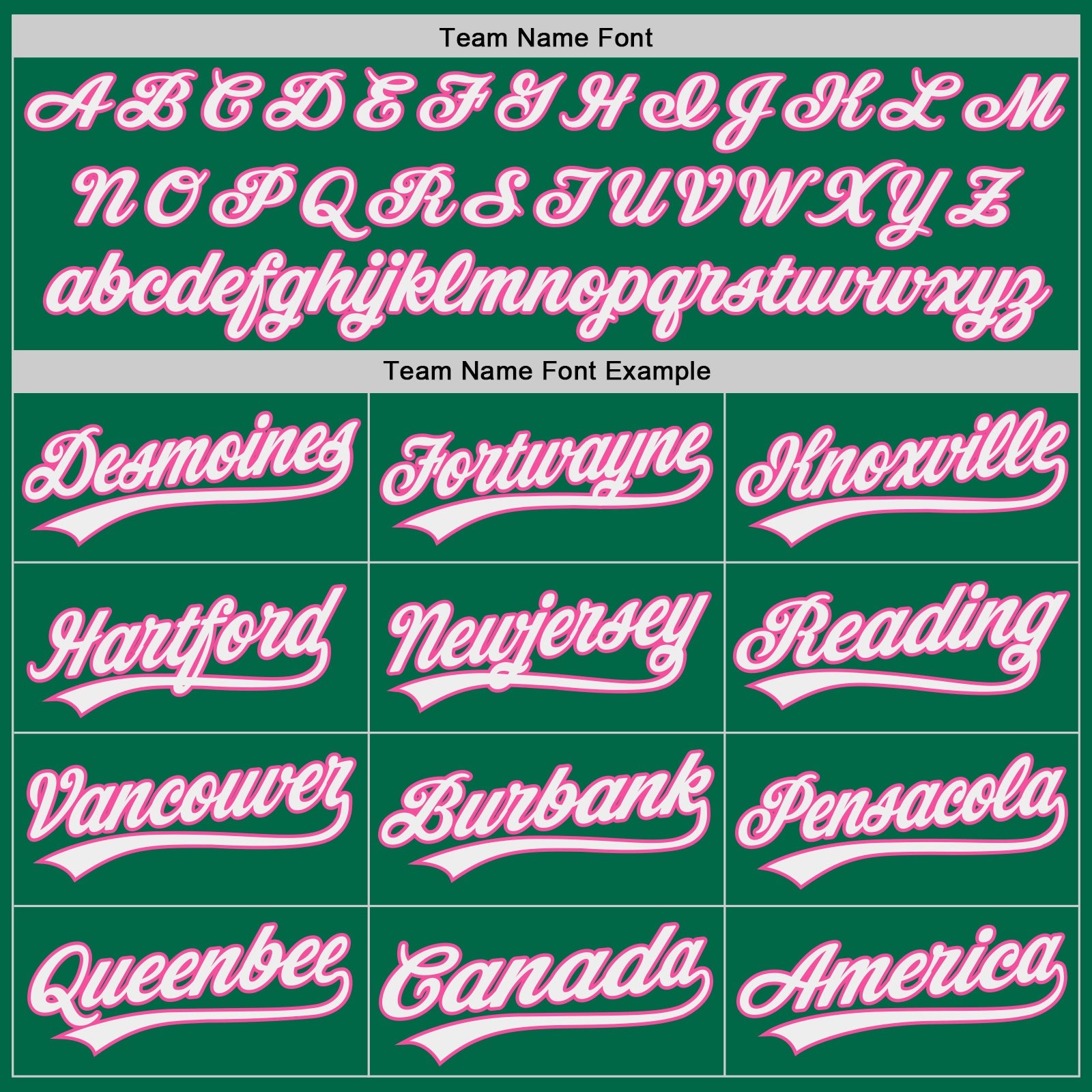 Custom Kelly Green White-Pink Authentic Baseball Jersey