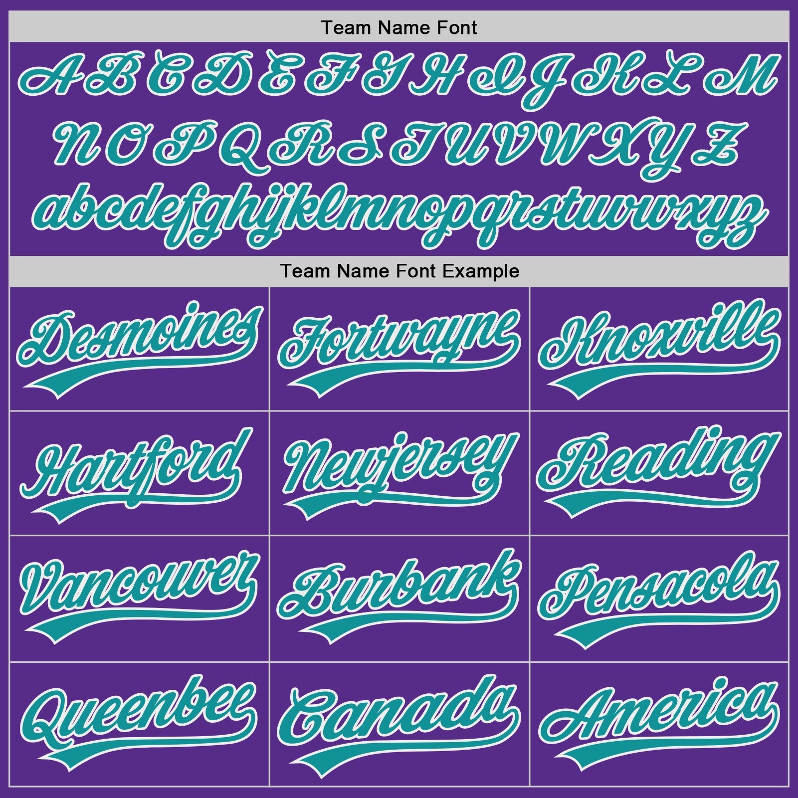 Custom Purple Teal-White Authentic Baseball Jersey