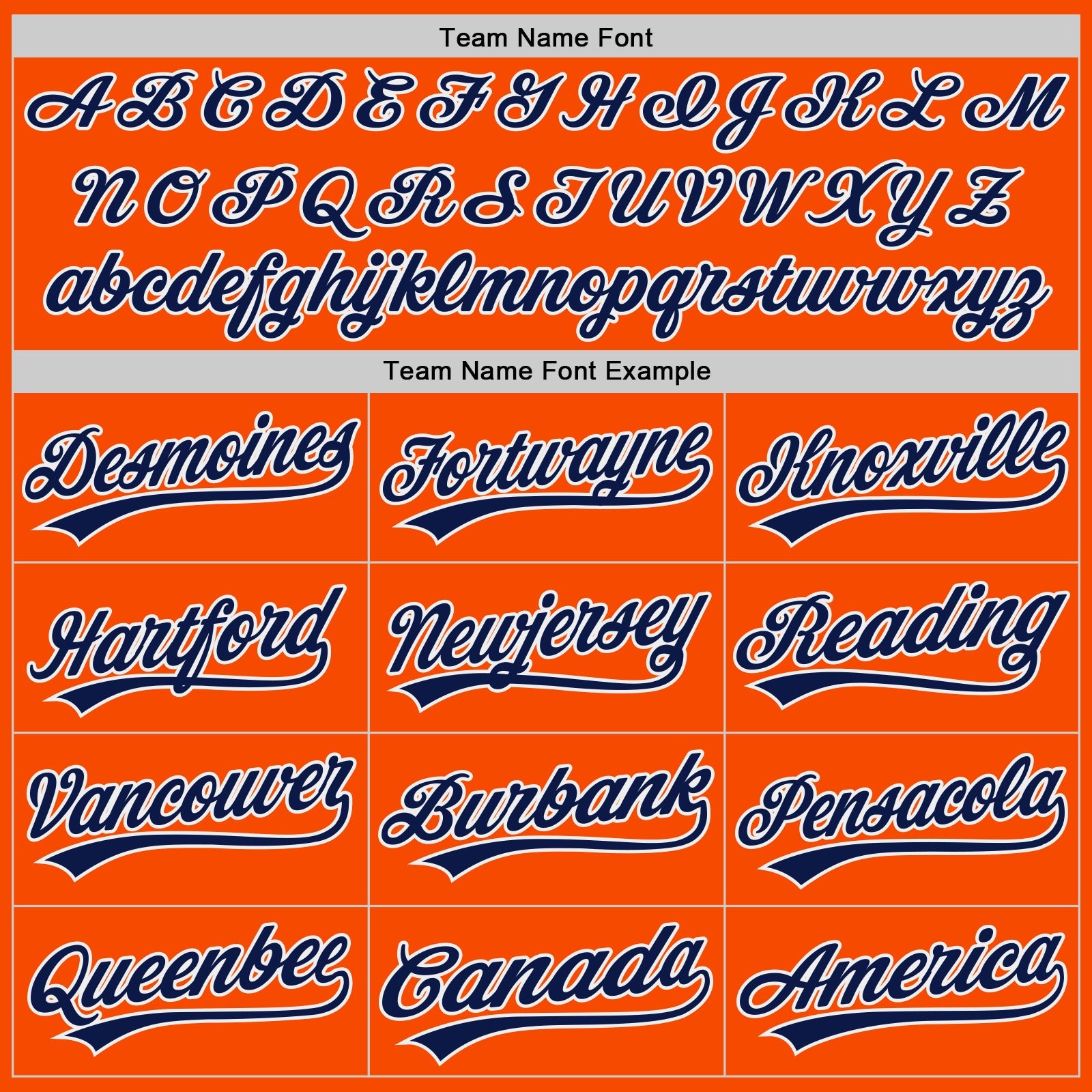 Custom Orange Navy-White Authentic Baseball Jersey