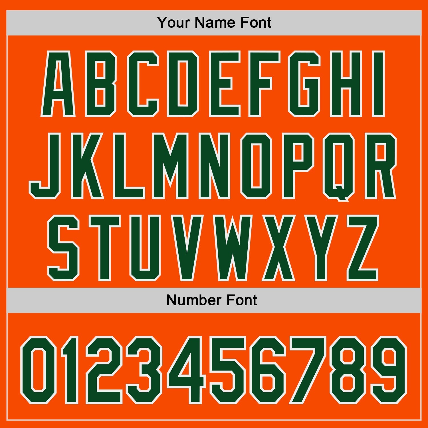 Custom Orange Green-White Authentic Baseball Jersey