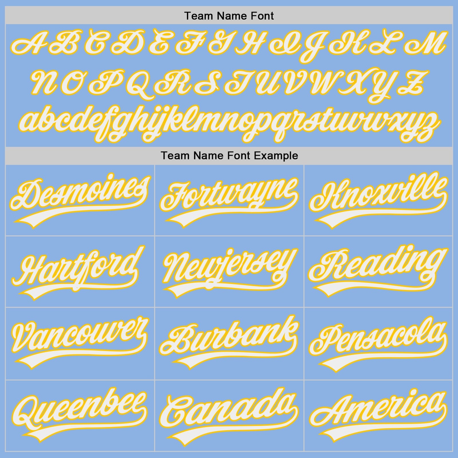 Custom Light Blue White-Yellow Authentic Baseball Jersey