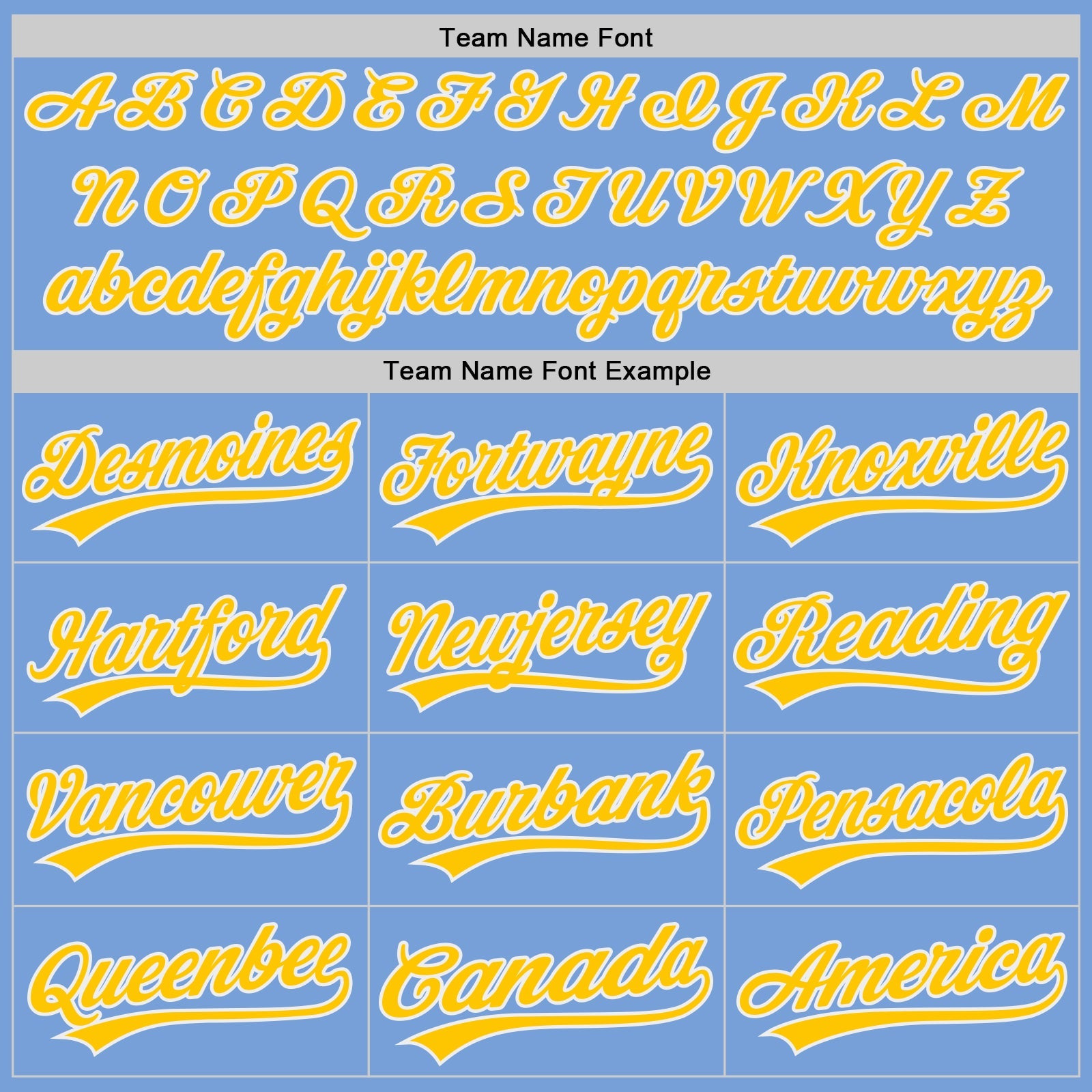 Custom Powder Blue Yellow-White Authentic Baseball Jersey