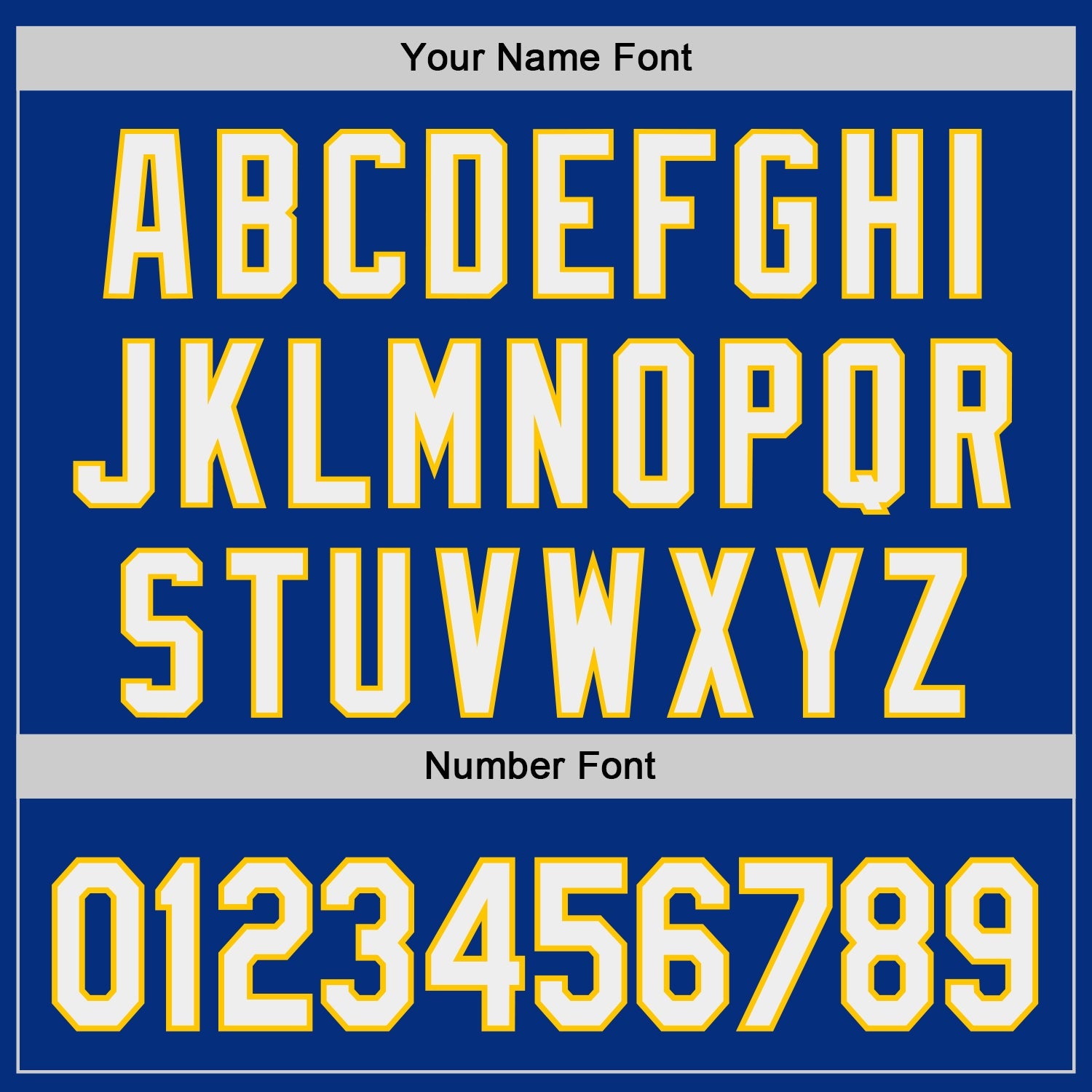 Custom Royal White-Yellow Authentic Baseball Jersey
