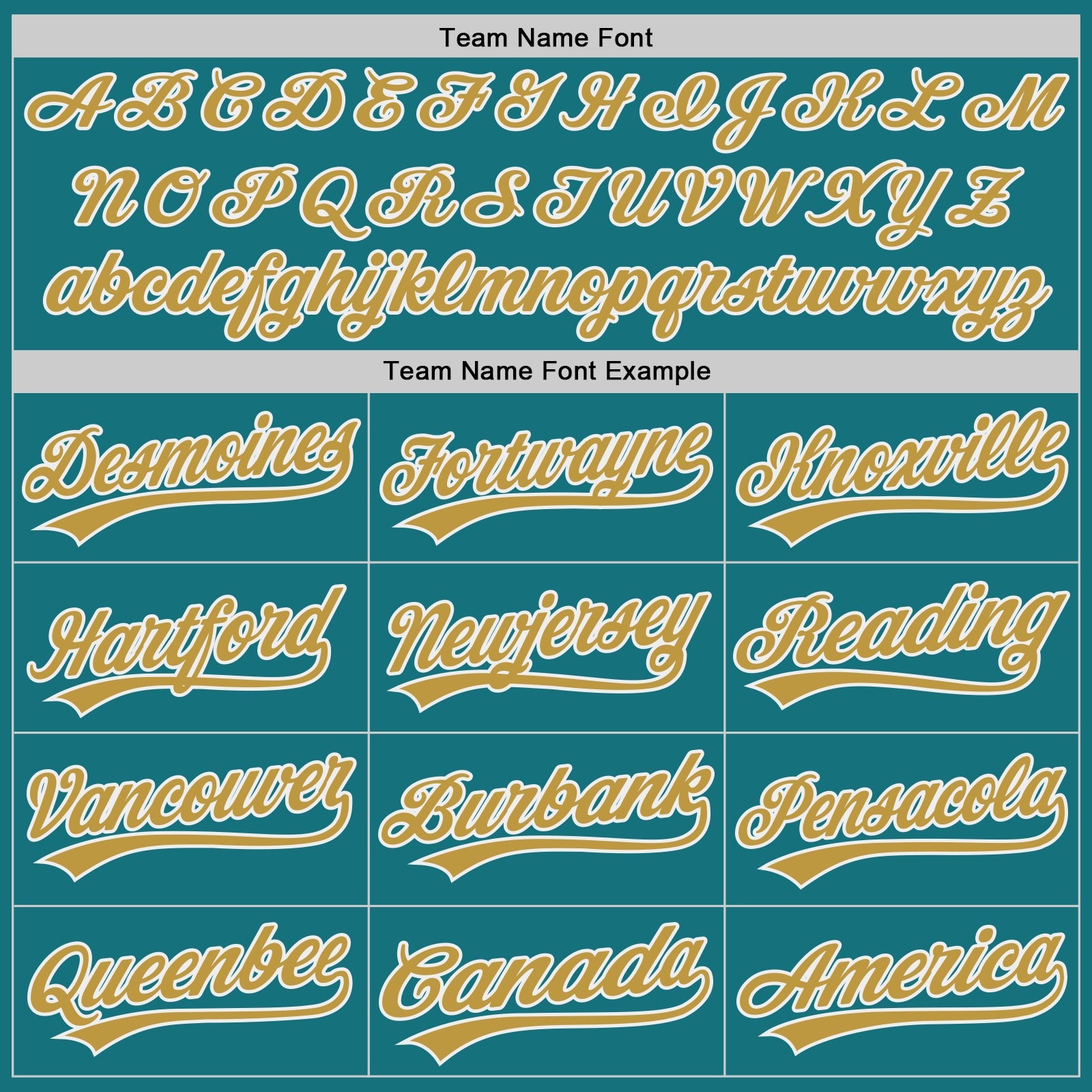 Custom Teal Old Gold-White Authentic Baseball Jersey