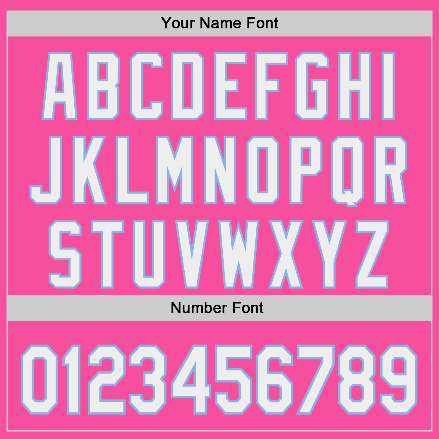 Custom Pink White-Light Blue Authentic Baseball Jersey