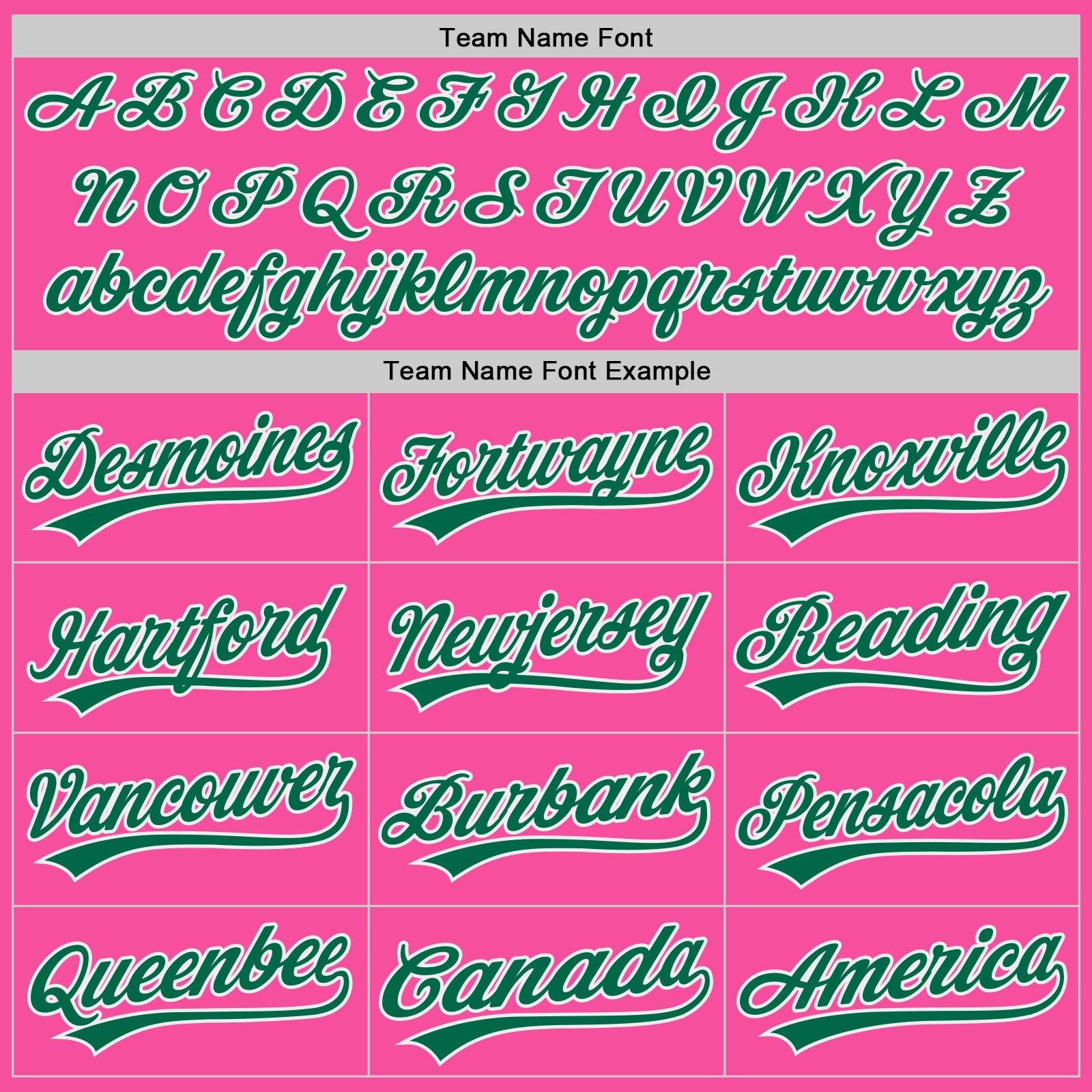 Custom Pink Kelly Green-White Authentic Baseball Jersey