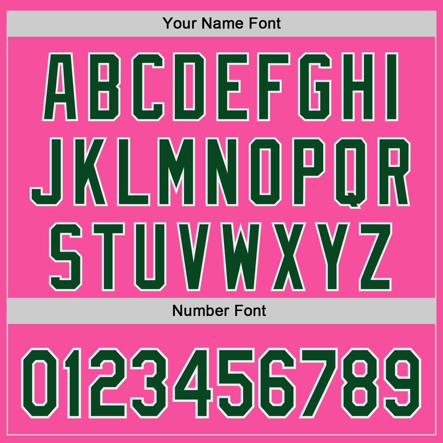 Custom Pink Green-White Authentic Baseball Jersey