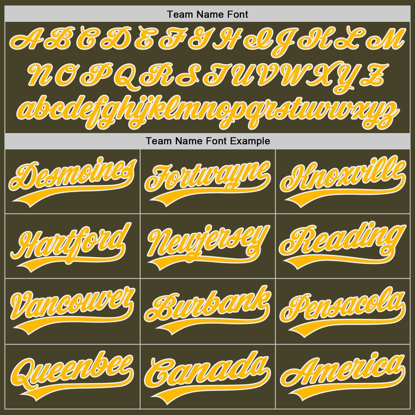 Custom Olive Gold-White Authentic Baseball Jersey
