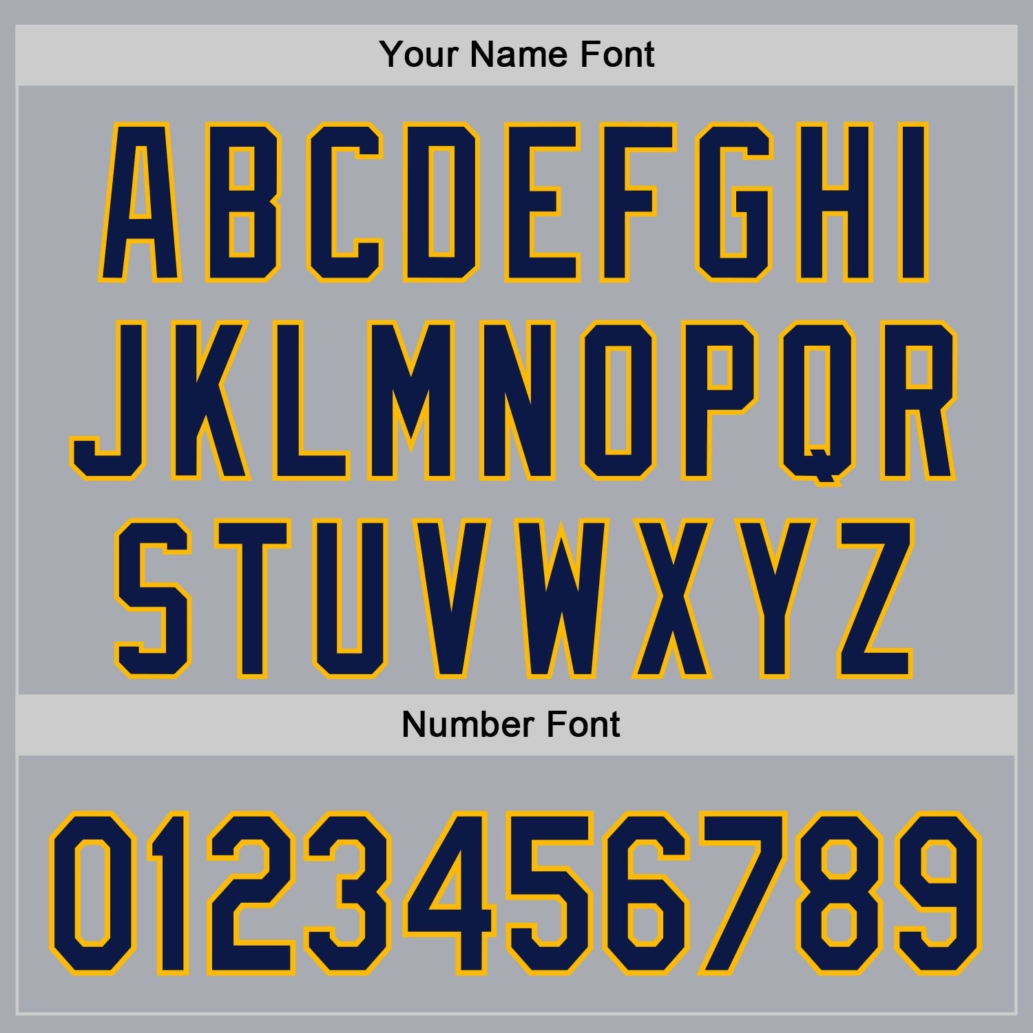 Custom Gray Navy-Gold Authentic Baseball Jersey