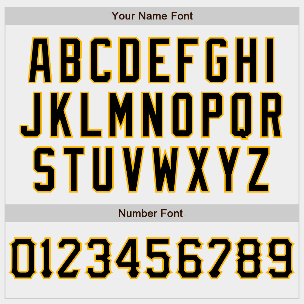 Custom White Black-Gold Authentic Baseball Jersey