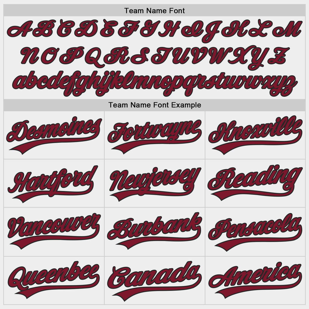 Custom White Crimson-Black Authentic Baseball Jersey