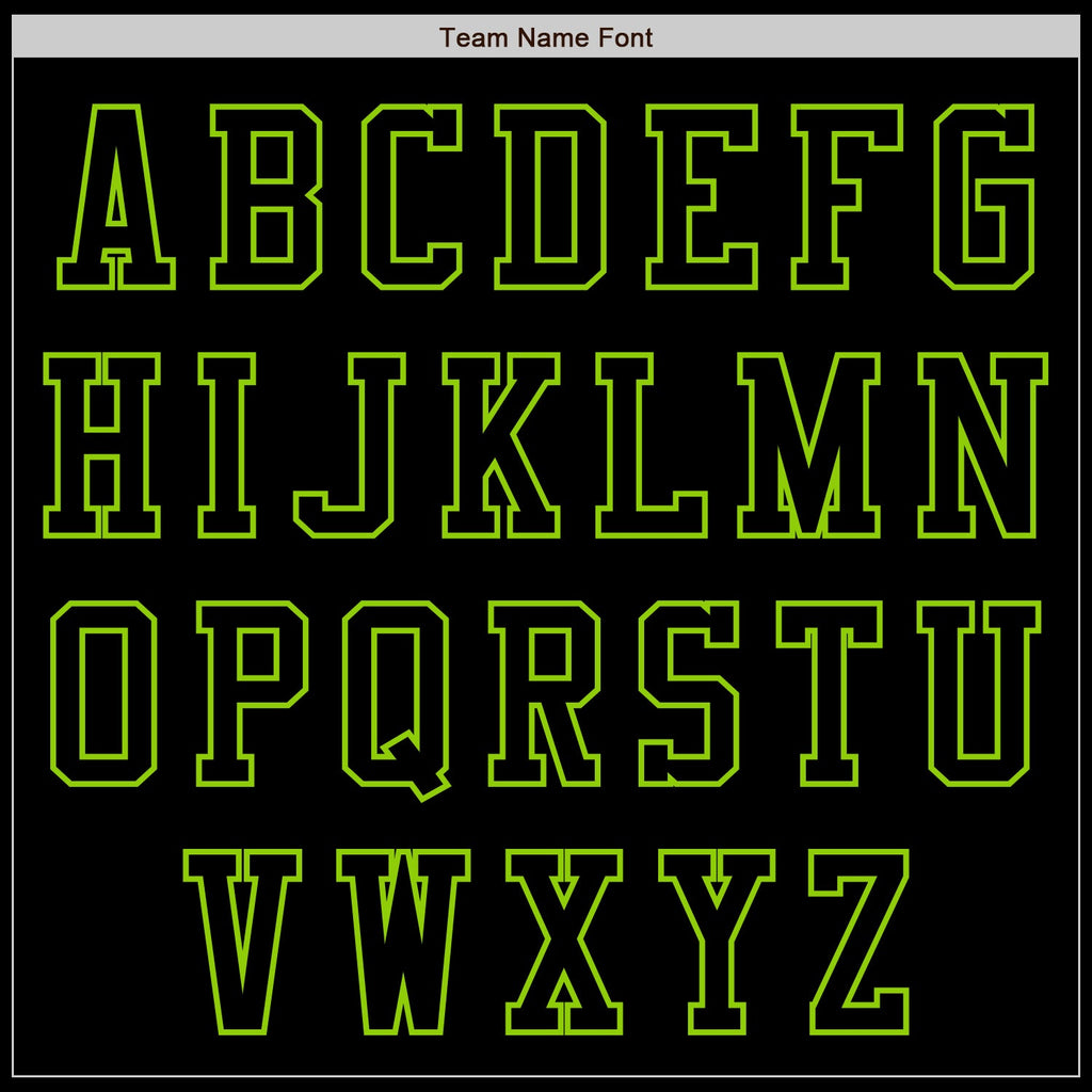 Custom Black Neon Green Authentic Baseball Jersey