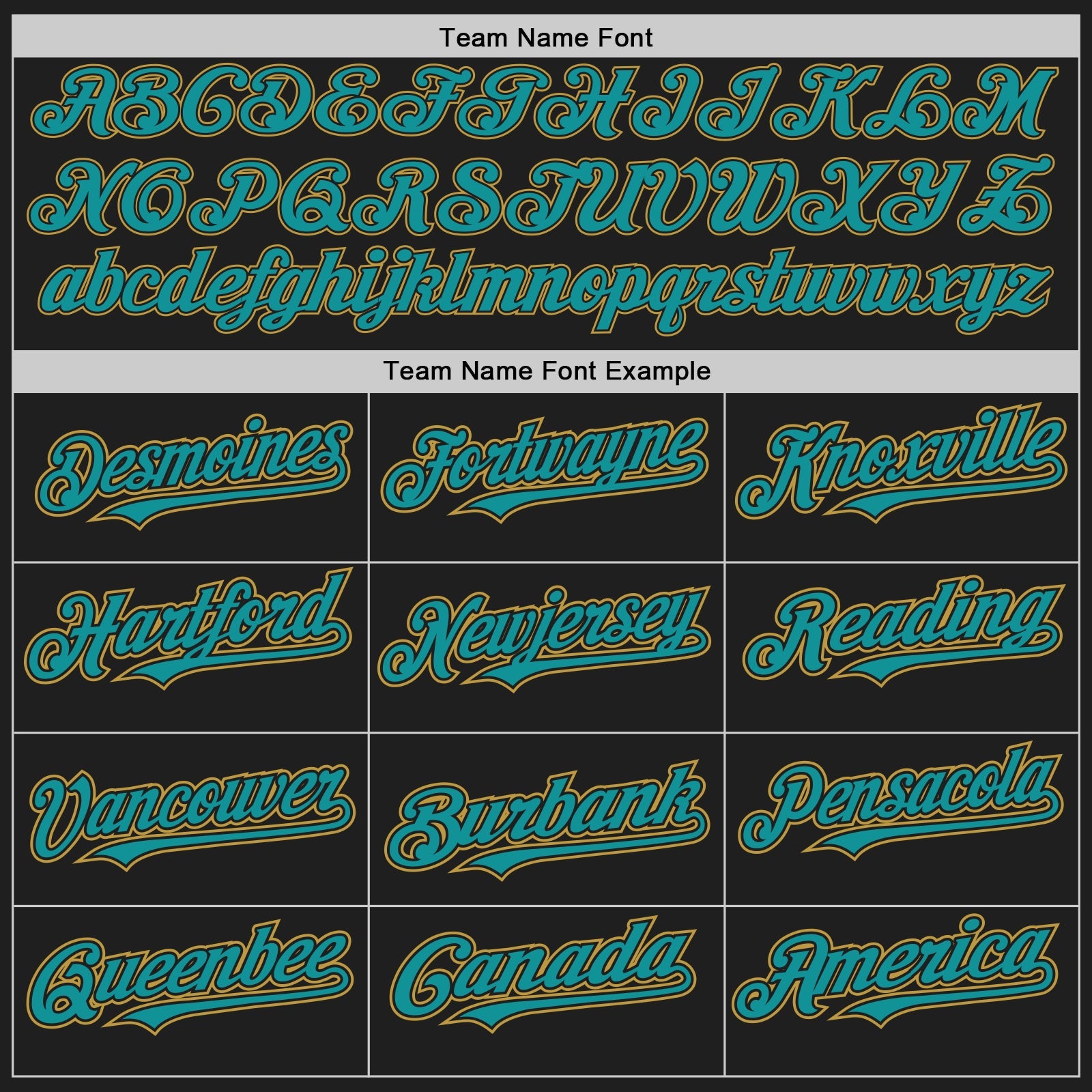 Custom Black Teal-Old Gold Authentic Baseball Jersey