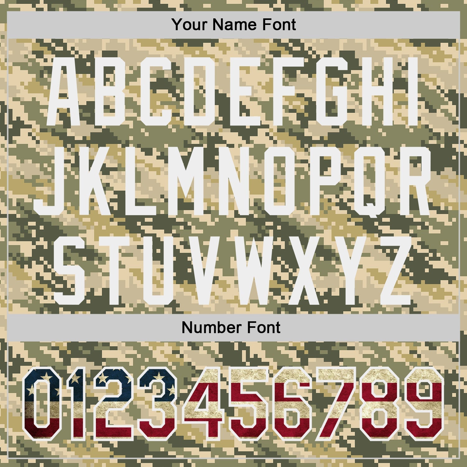 Custom Camo Vintage USA Flag-White Digital Camouflage Authentic Baseball Jersey