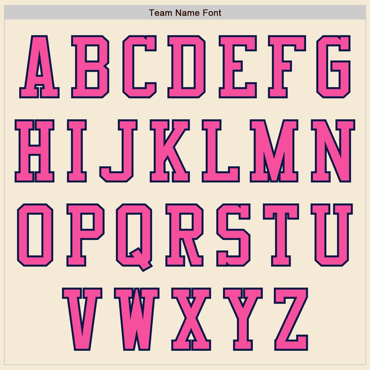 Custom Cream Pink-Navy Authentic Baseball Jersey