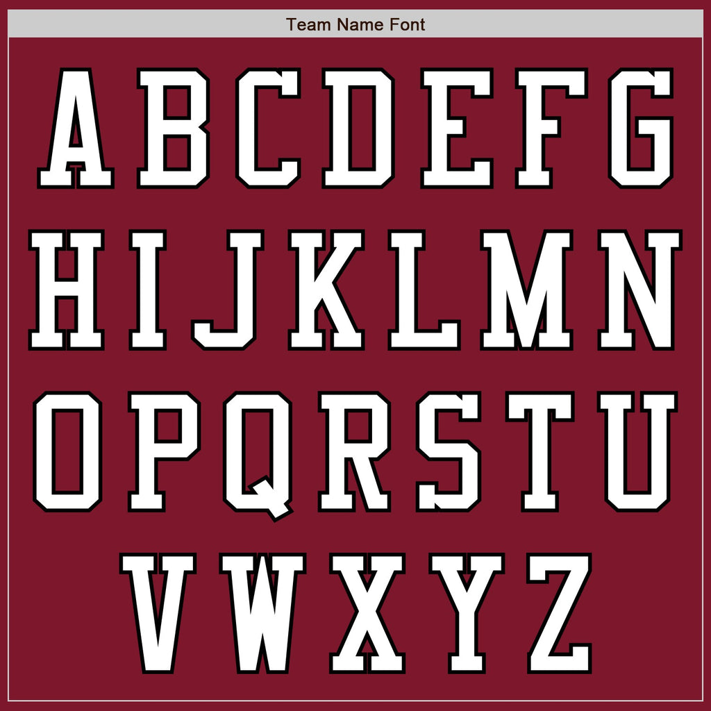 Custom Crimson White-Black Authentic Baseball Jersey