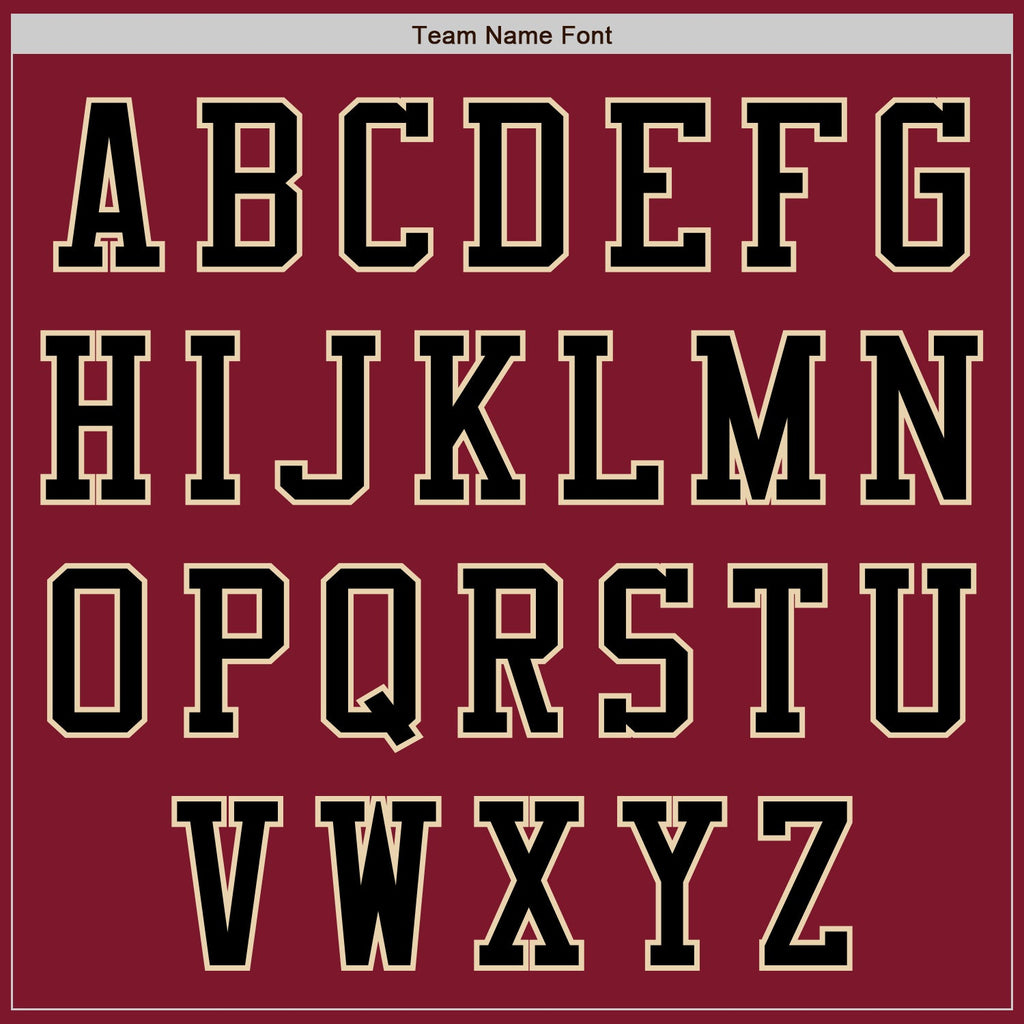 Custom Crimson City Cream-Black Authentic Baseball Jersey