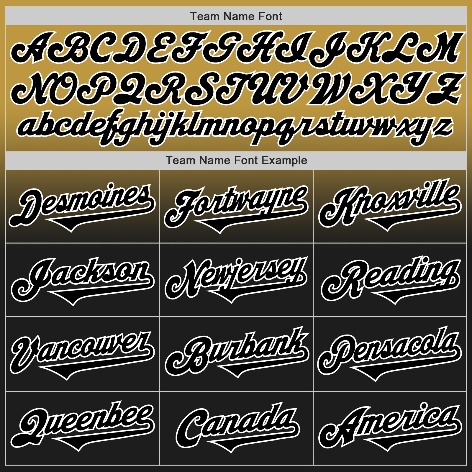 Custom Old Gold Black-White Authentic Fade Fashion Baseball Jersey