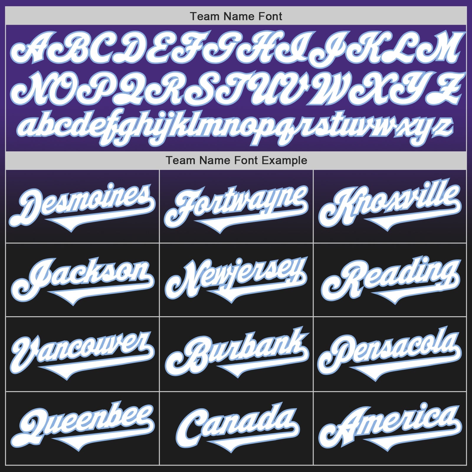 Custom Purple Black-Light Blue Authentic Fade Fashion Baseball Jersey