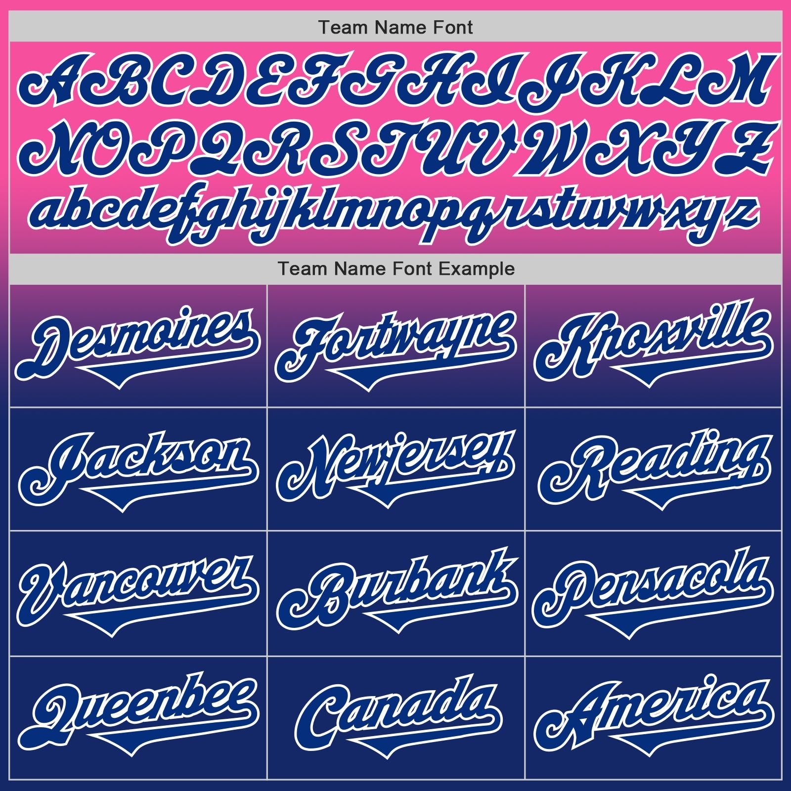 Custom Pink Royal-White Authentic Fade Fashion Baseball Jersey