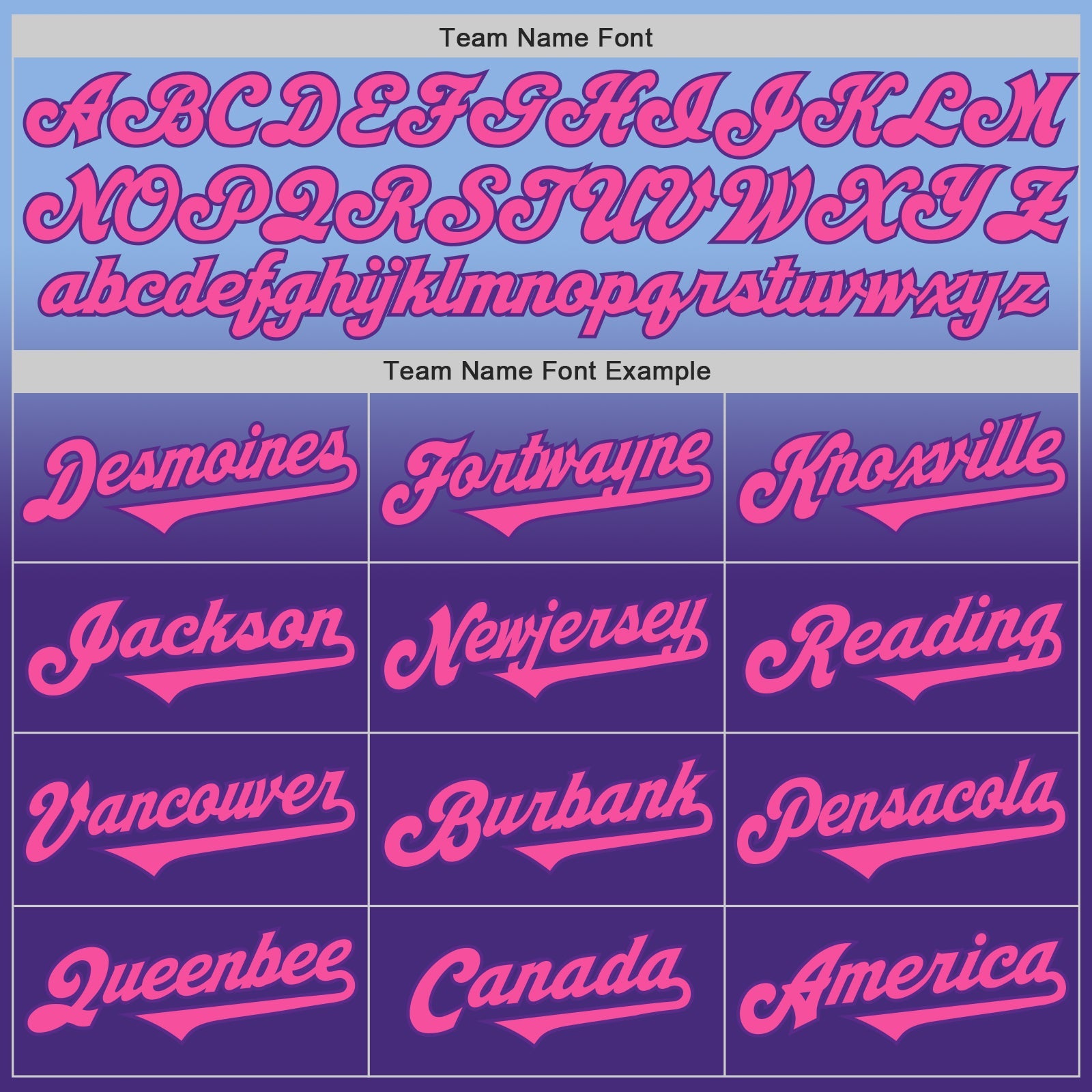 Custom Light Blue Pink-Purple Authentic Fade Fashion Baseball Jersey